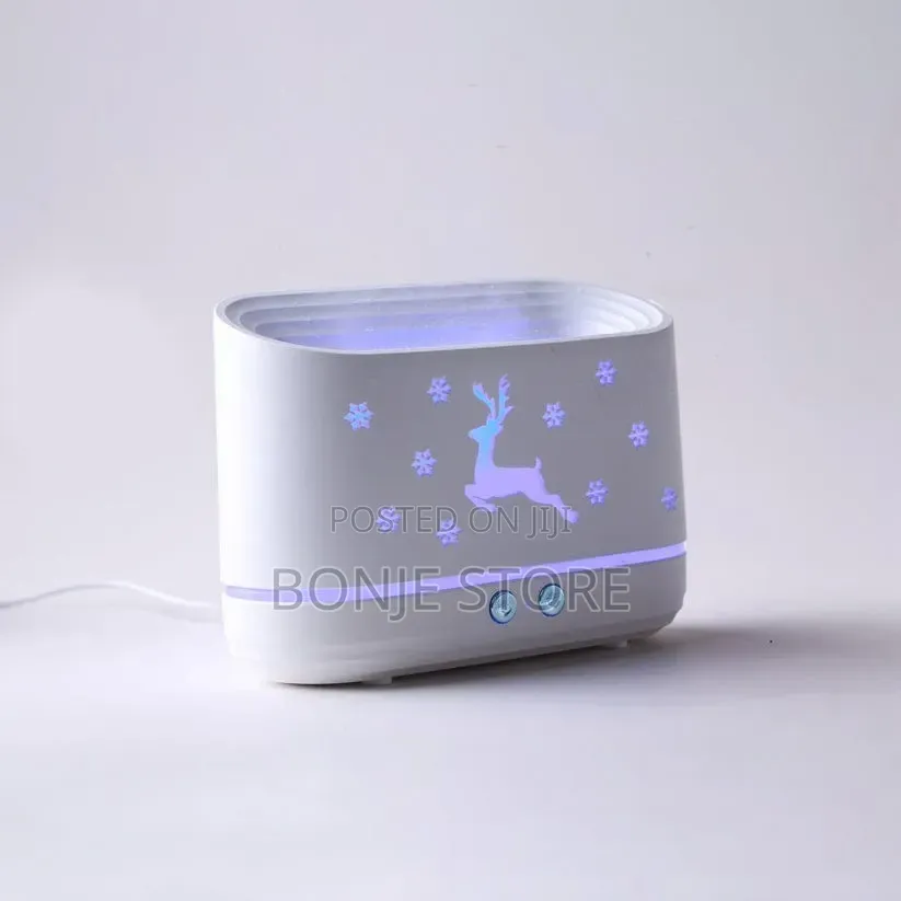 200ml Flame Style Essential Humidifier + Free Oil Diffuser