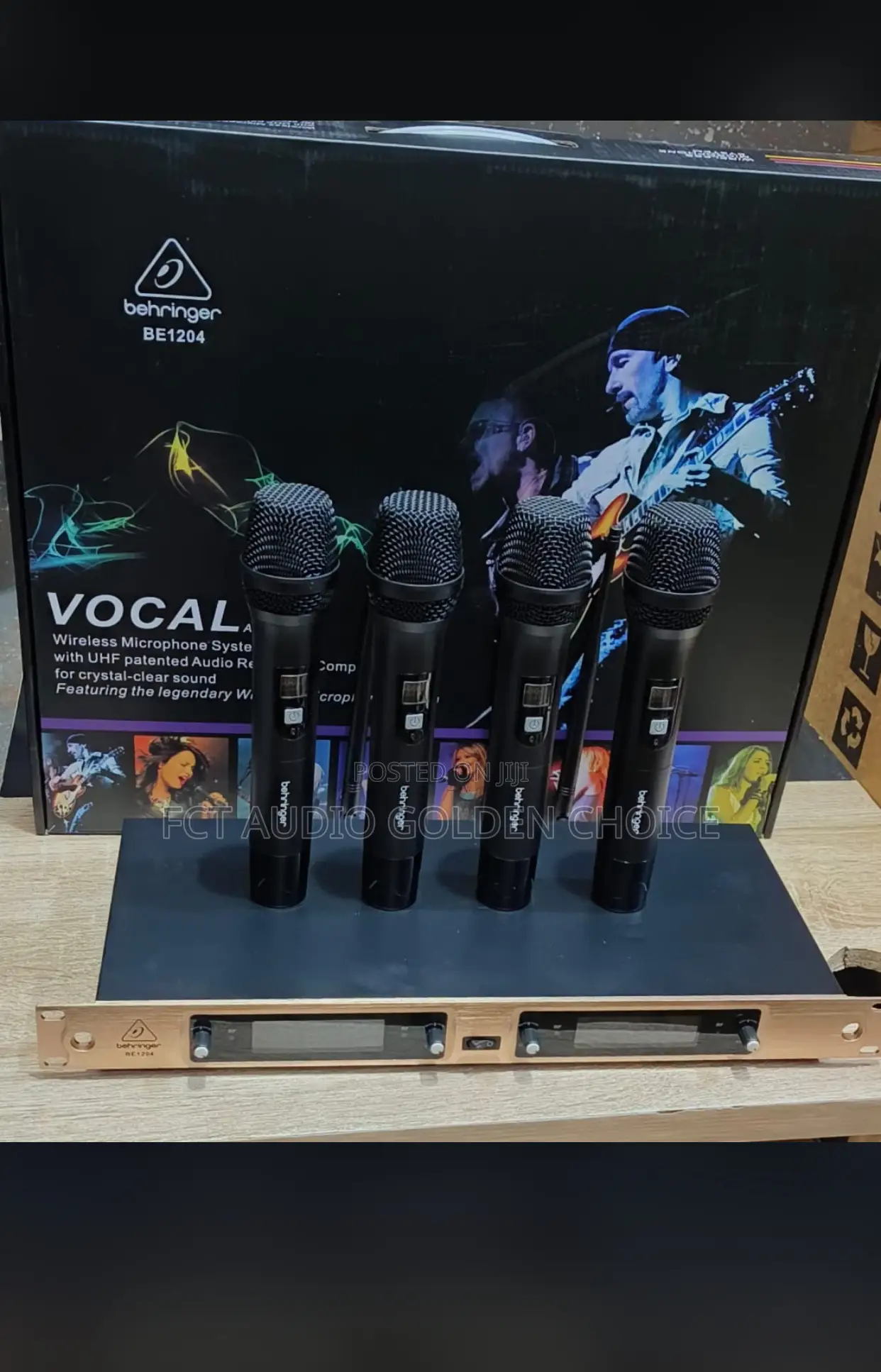 Behringer Be1204 Wireless Microphone System