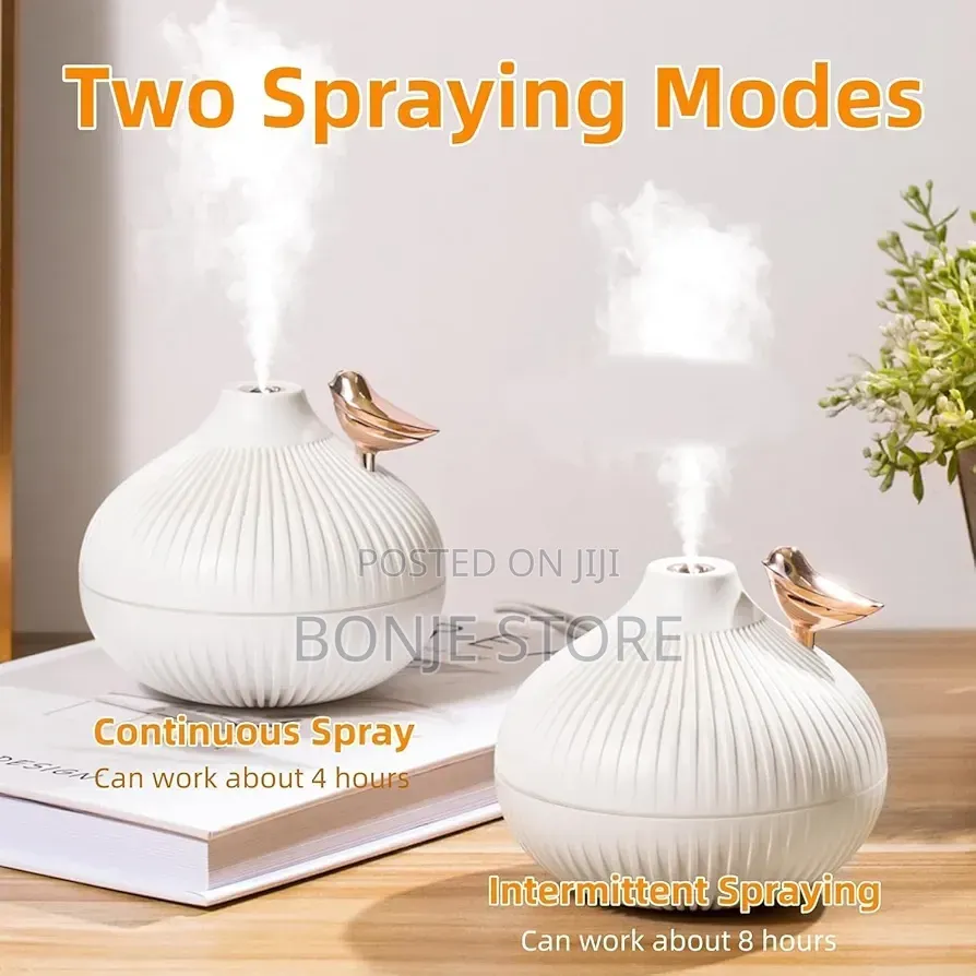 300ml Usb Air Humidifier Onion Style Humidifier With Night Light + Oil