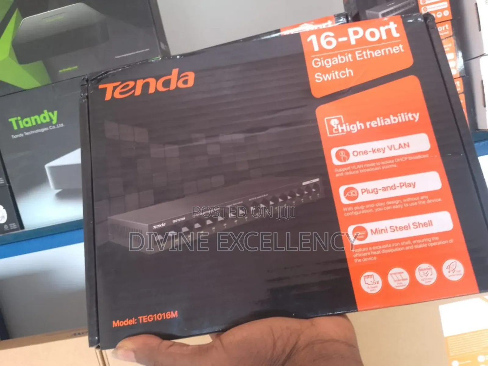 Tenda 16 Port Gigabit Ethernet Switch