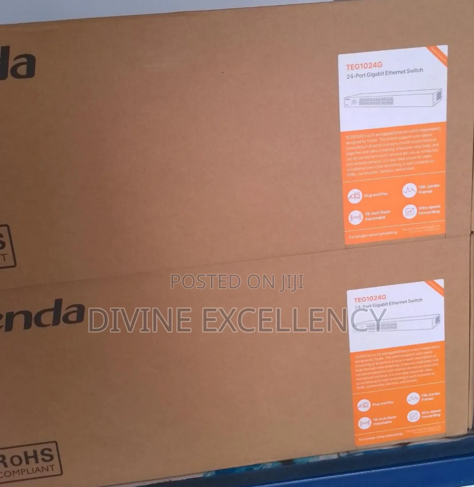 Tenda 24 Port Gigabit Switch