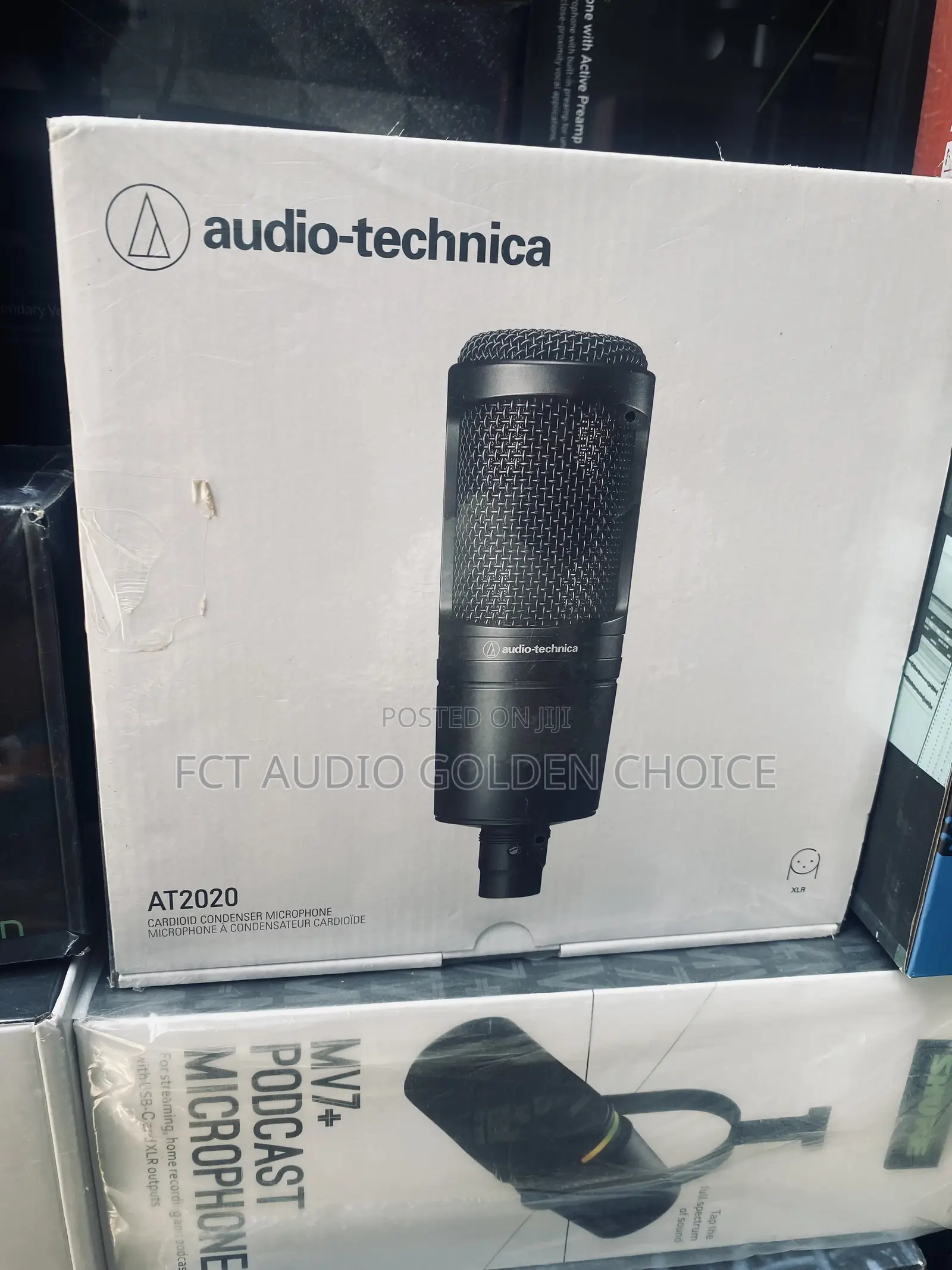  Audio-Technica At2020 Condenser Microphone