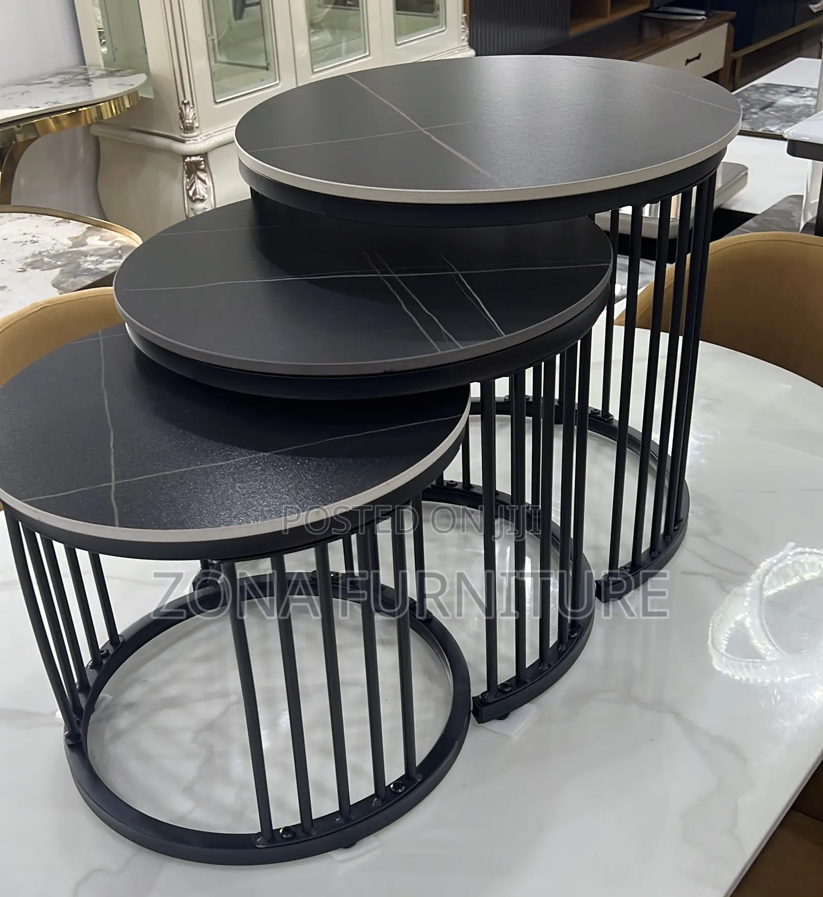 Imported Luxury Ceramic 3in1 Side Stools