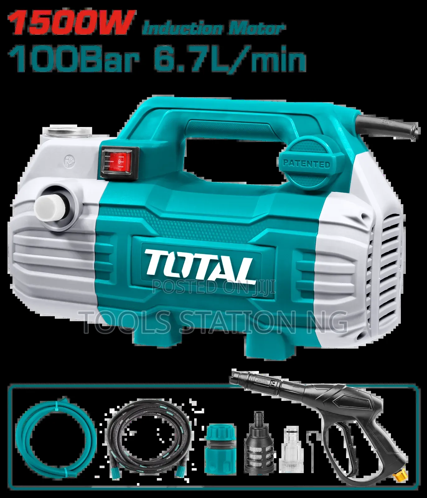1500w Electric Pressure Washer