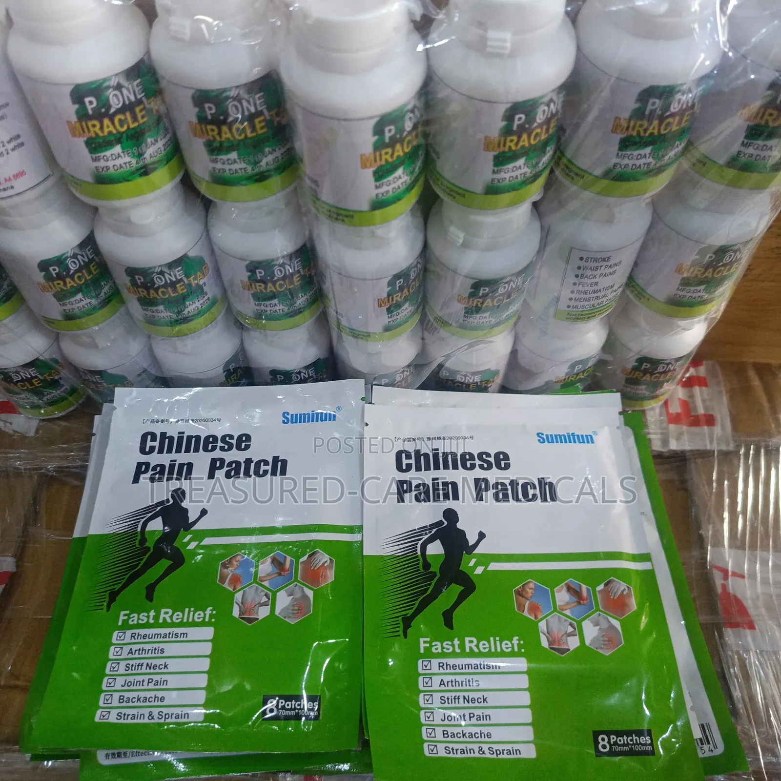 Best Pain Treatment ( 2 Big P-One and 1 Patch)