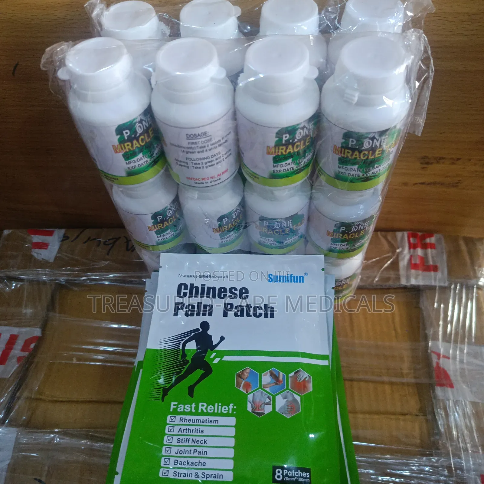 Best Pain Treatment ( 2 Big P-One and 1 Patch)