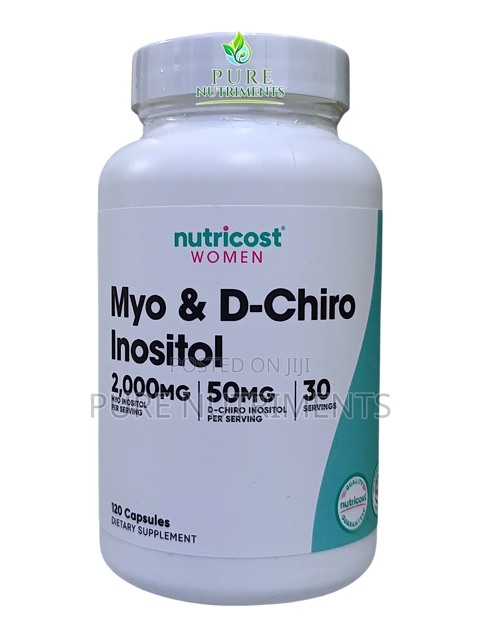 Nutricost Myo D-Chiro Inositol –Hormone Fertility Support 120 Caps