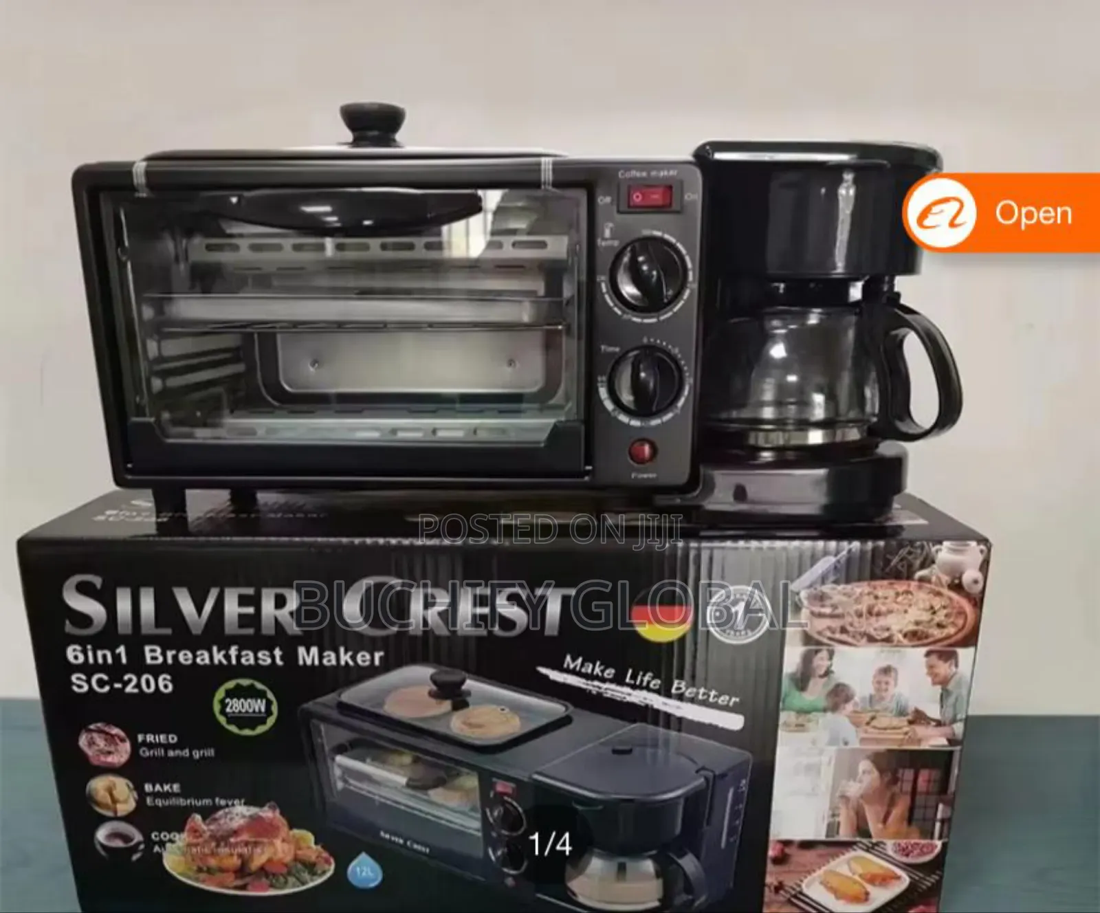 Silvercrest Breakfast Maker 6 in 1