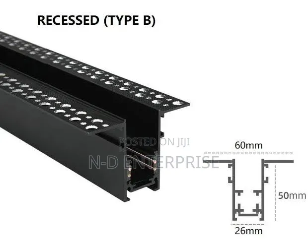 Magnetic Track Light Series Recessed
