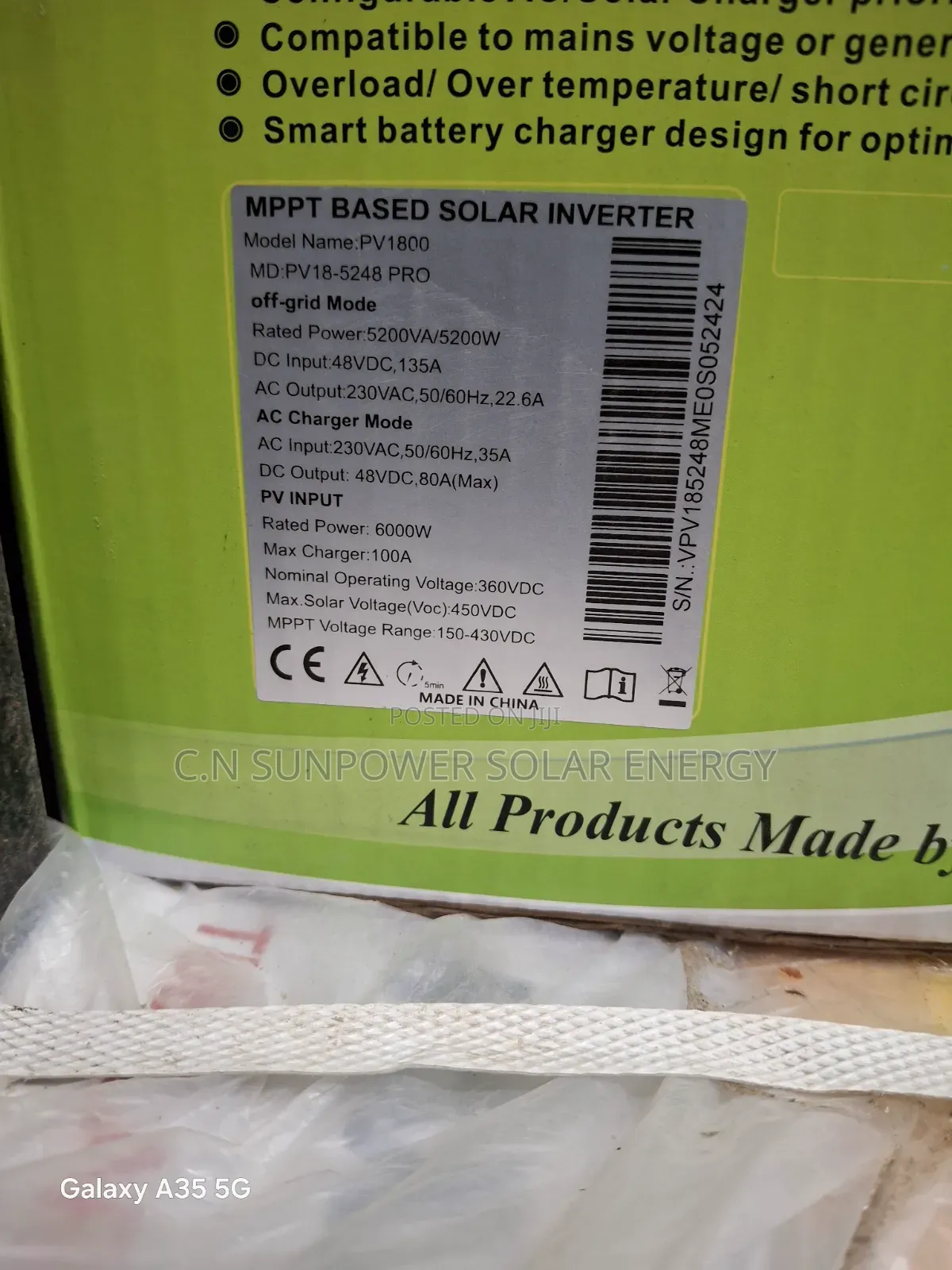 5kva/48 Must Hybrid Solar Inverter