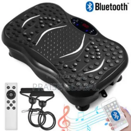Whole Body Vibration Platform/Massager With Two Resistance Band. Blood