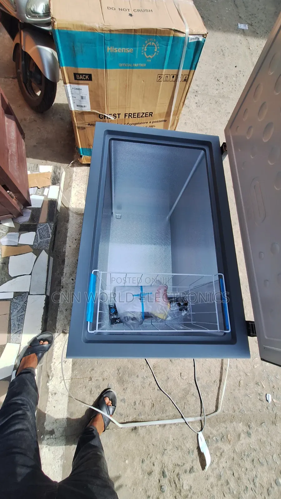 New Lg Chest Freezer 251bqcf (246l) Fast Freezing Warranty 2years