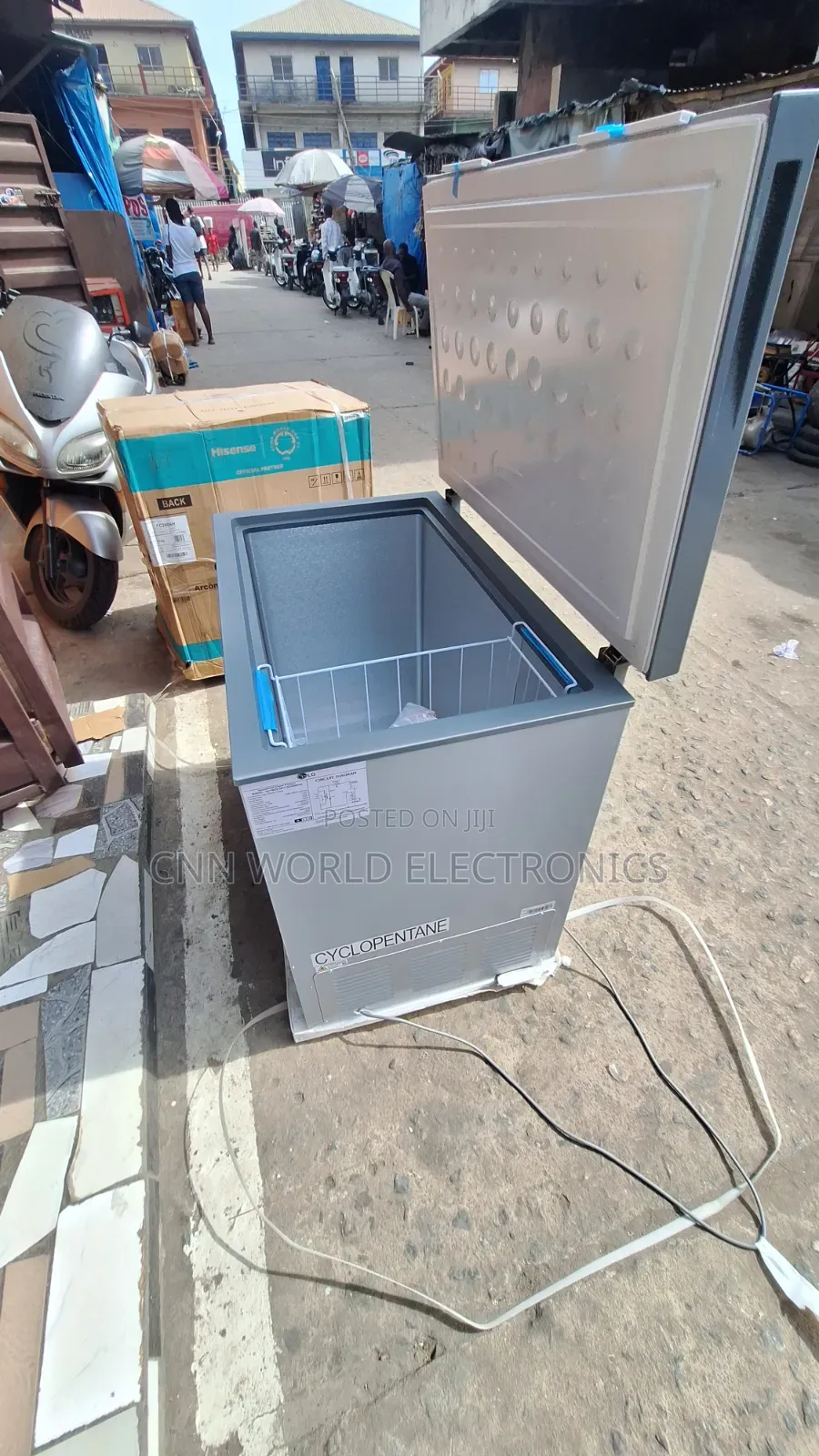New Lg Chest Freezer 251bqcf (246l) Fast Freezing Warranty 2years