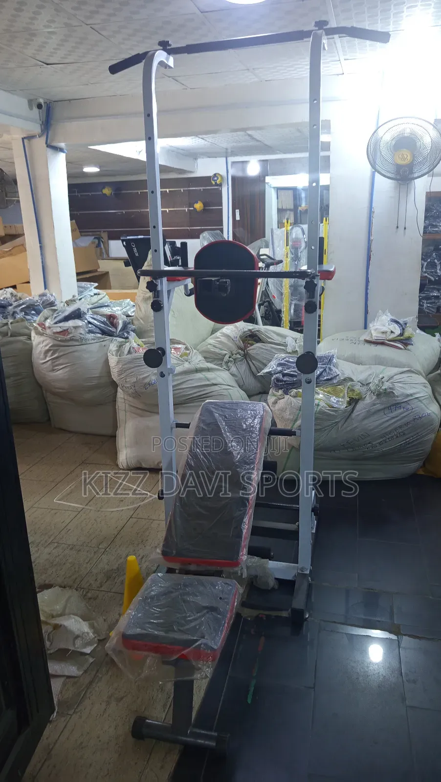 Dip Chin Machine With Sit Up Bench