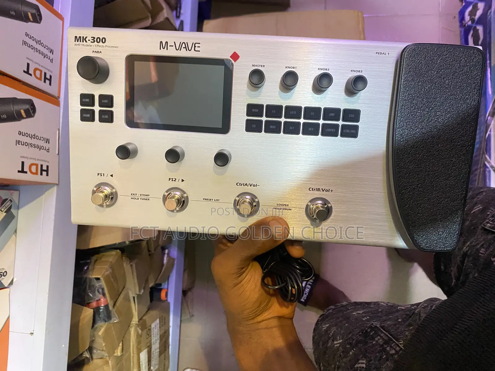  M-Vave Mk300 (Guitar Multi-Effects Processor)