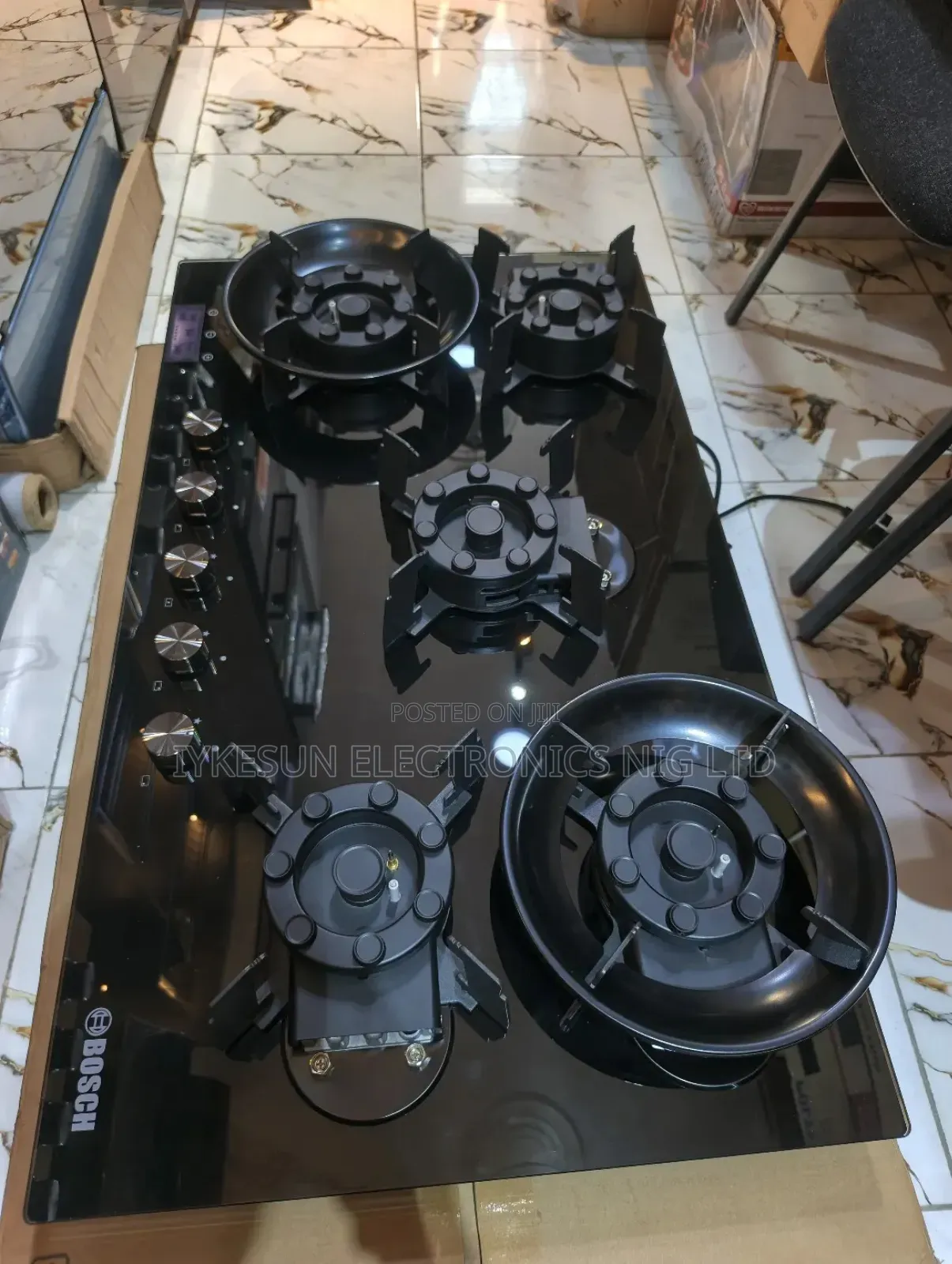 Original Bosch Built-in Flips Up Premium Quality Luxury 5 Burners Gas