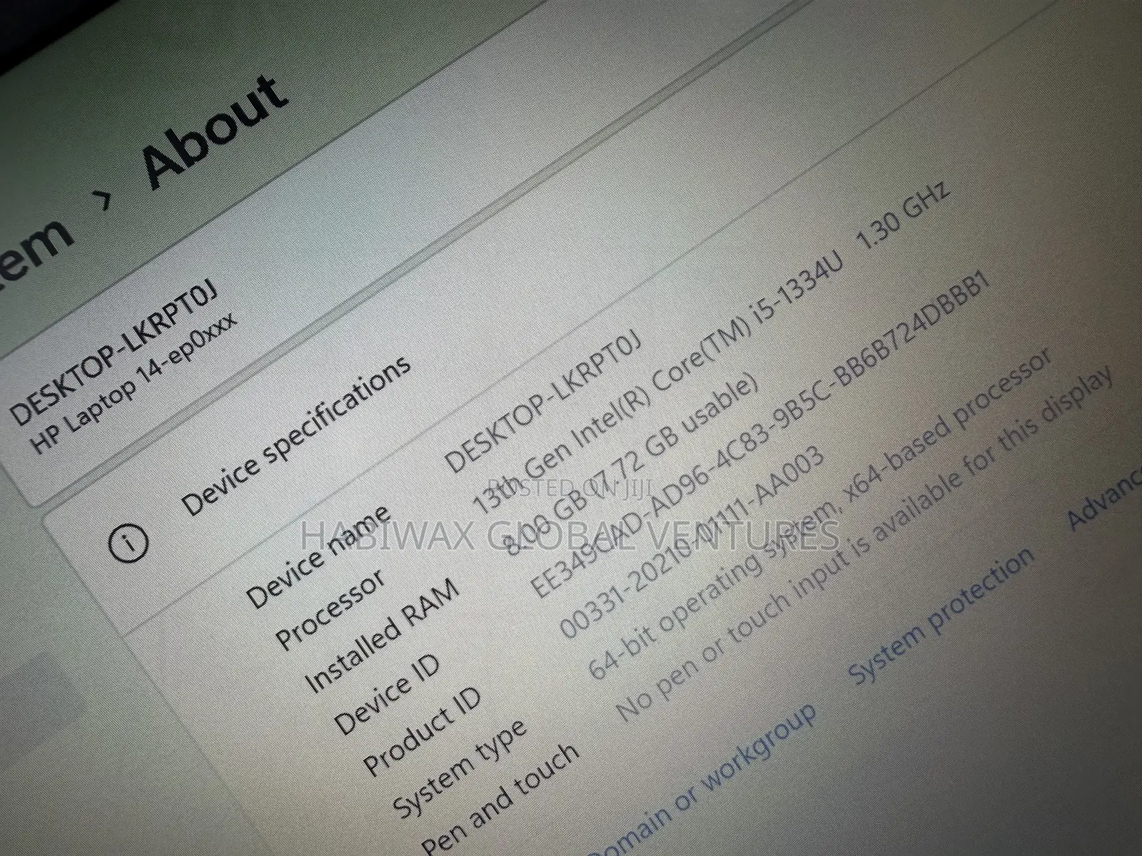 Laptop HP 240 G9 8GB Intel Core i5 SSD 512GB