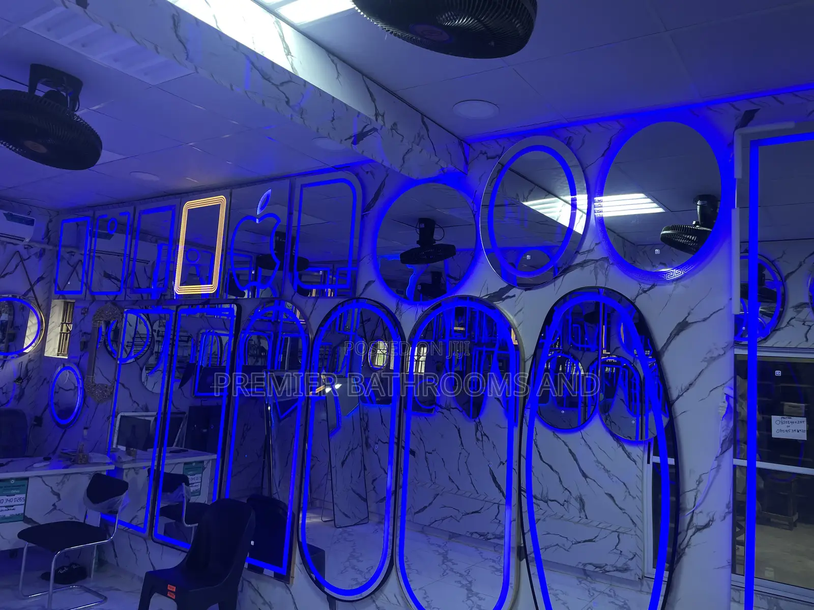 Long Saloon Led Mirror