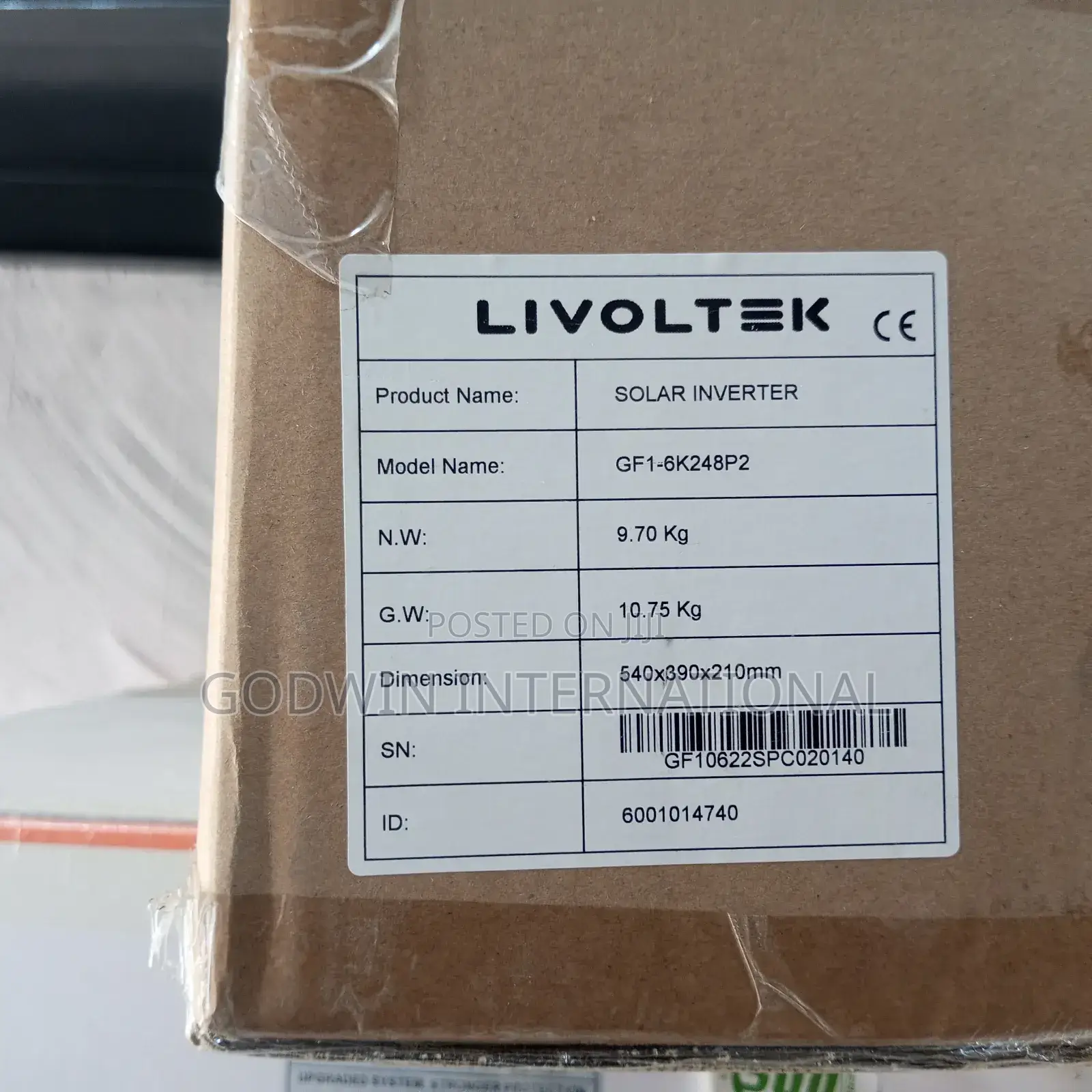 Livoltek Hybrid Inverter 24v 3kva