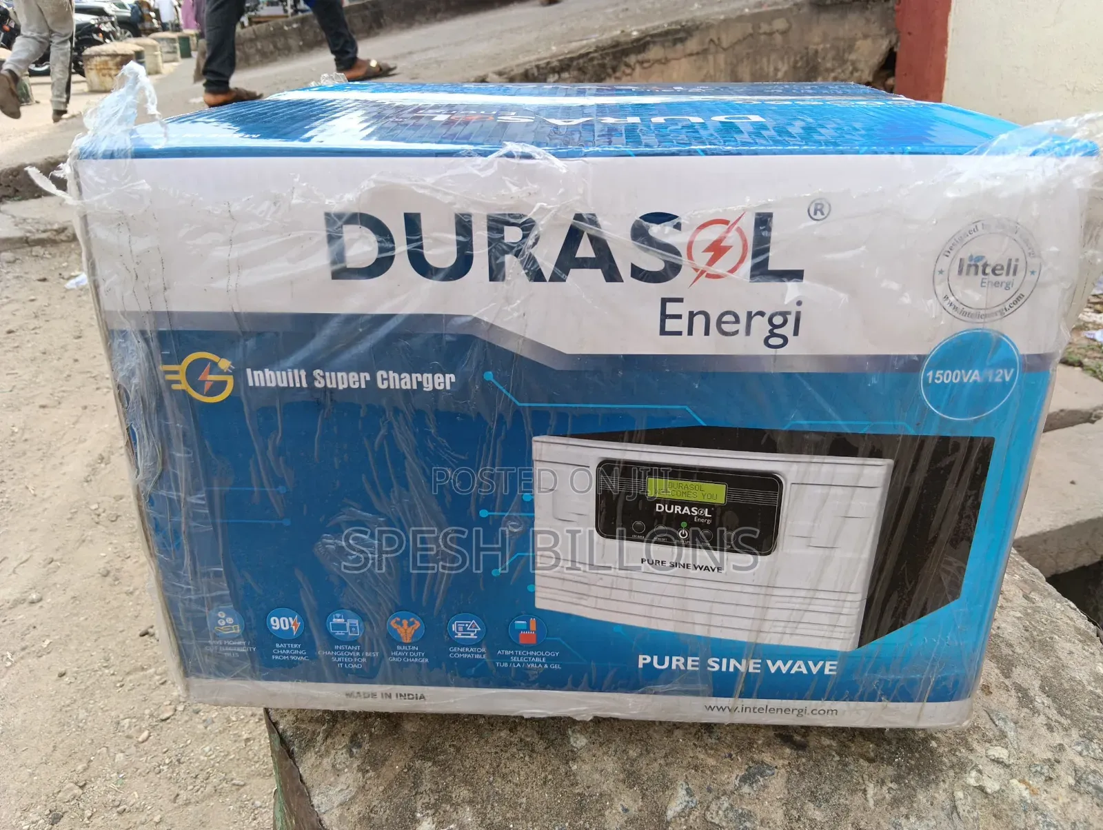 1.5kva/12v Inverter Transformer Base, Generator Compatible, Battery Ch