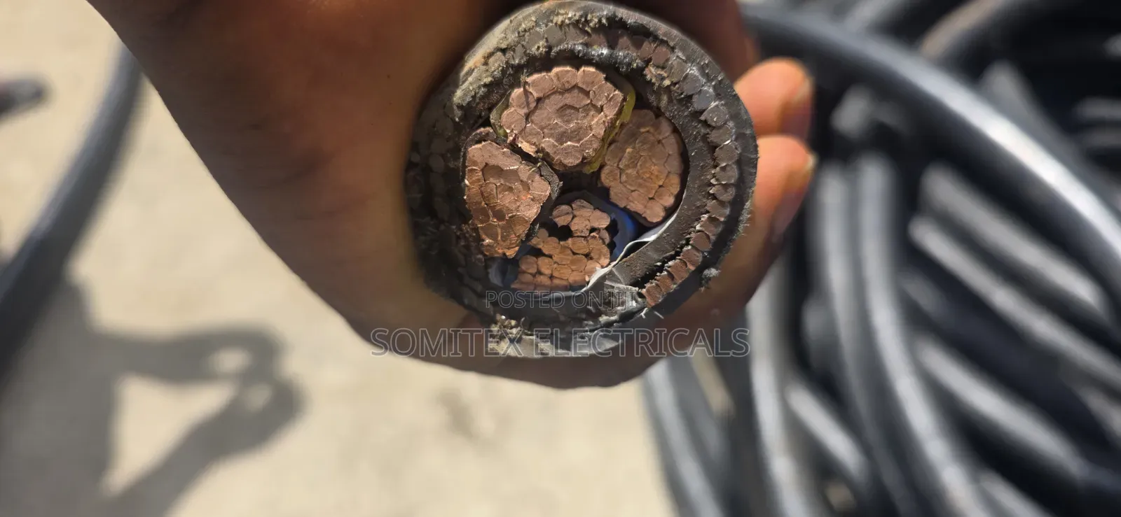 95mmx4core Amoured Nigerchin Cable Mm2