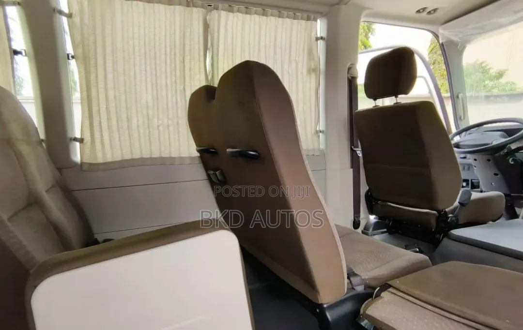 New Toyota Coaster 2025 White