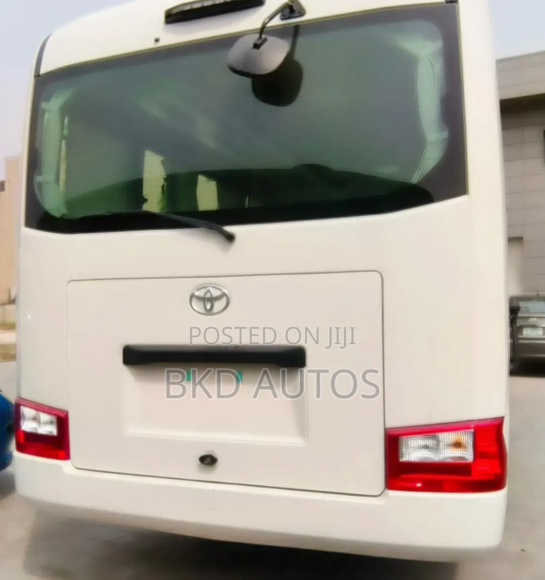 New Toyota Coaster 2025 White
