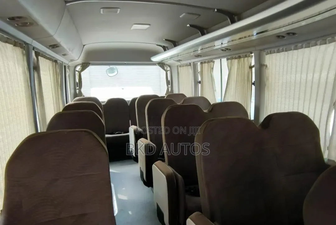 New Toyota Coaster 2025 White