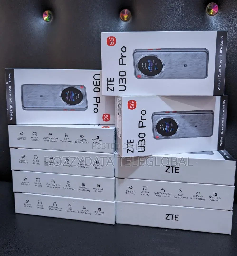 Zte U30 Pro Touchscreen 5g Router Pocket Wifi Global Version 5g Mifi