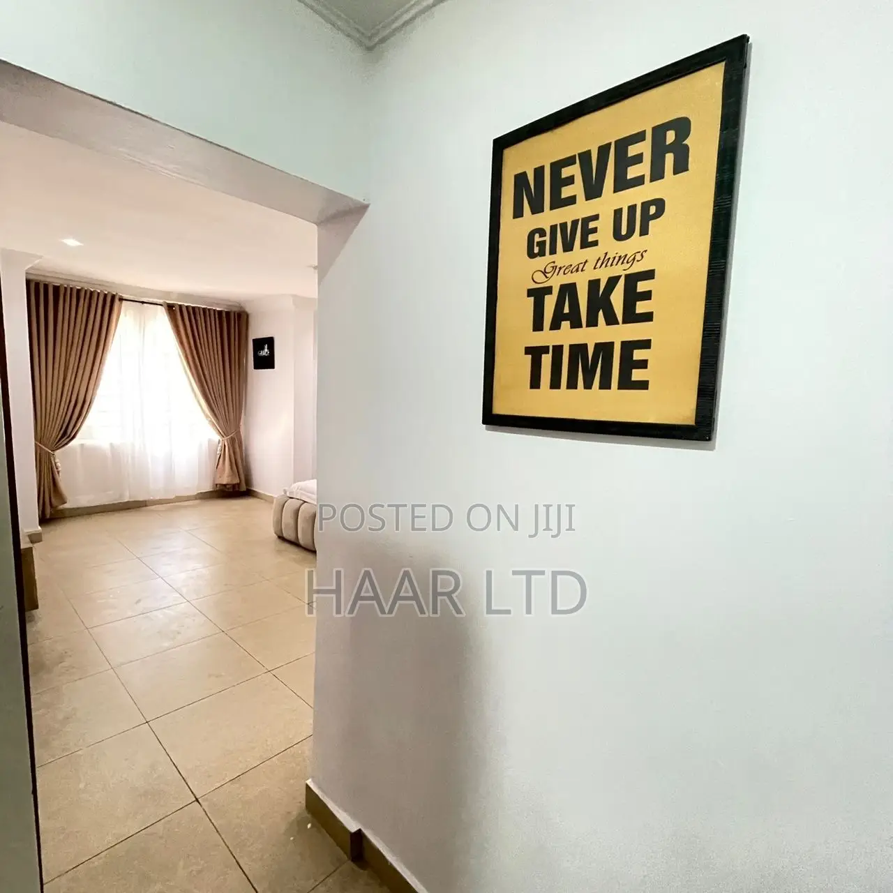 Monthly Master Bedroom With 24hrs Power
