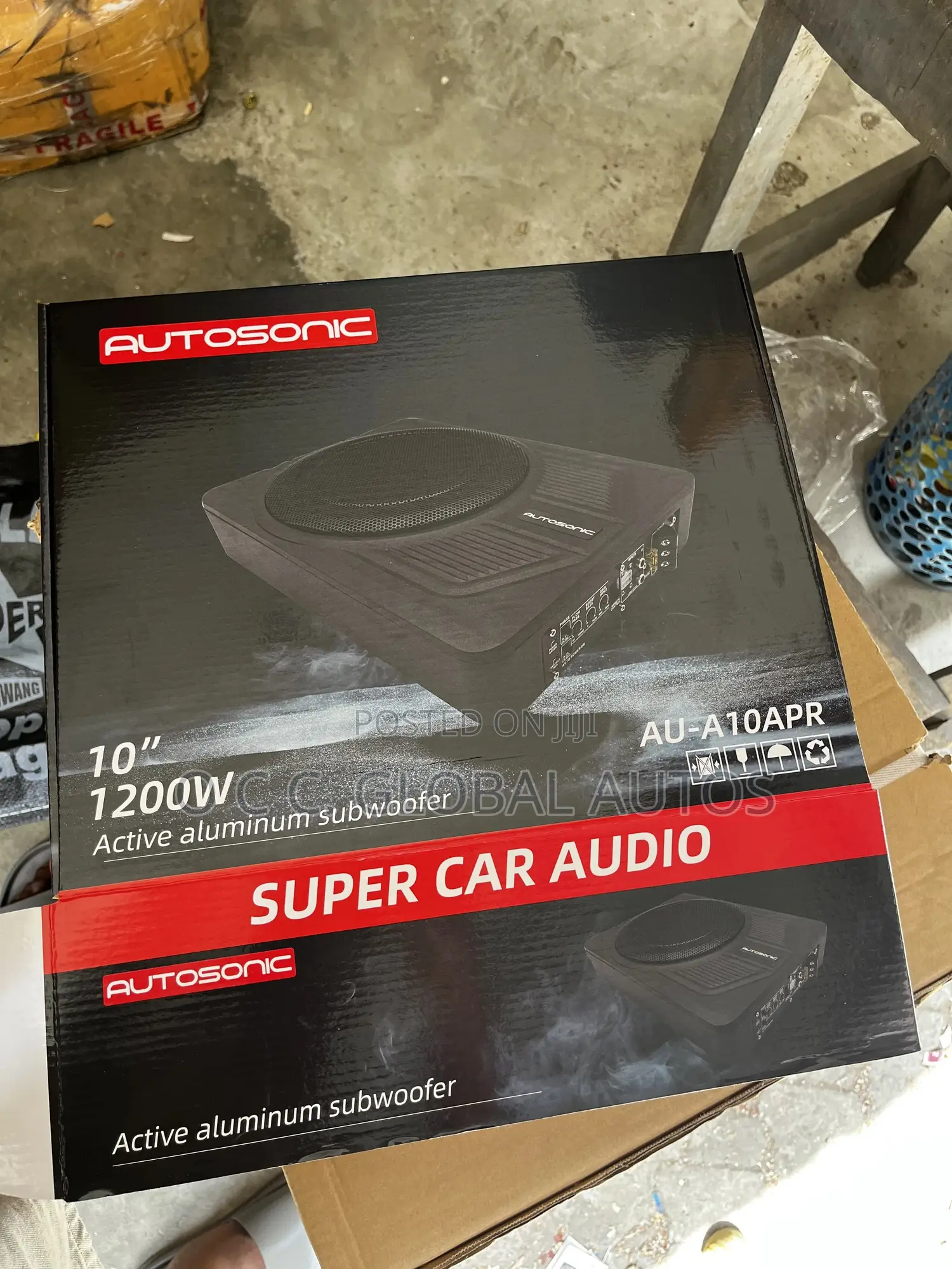 Under Seat Subwoofer  It’S a Universal for All Vehicle
