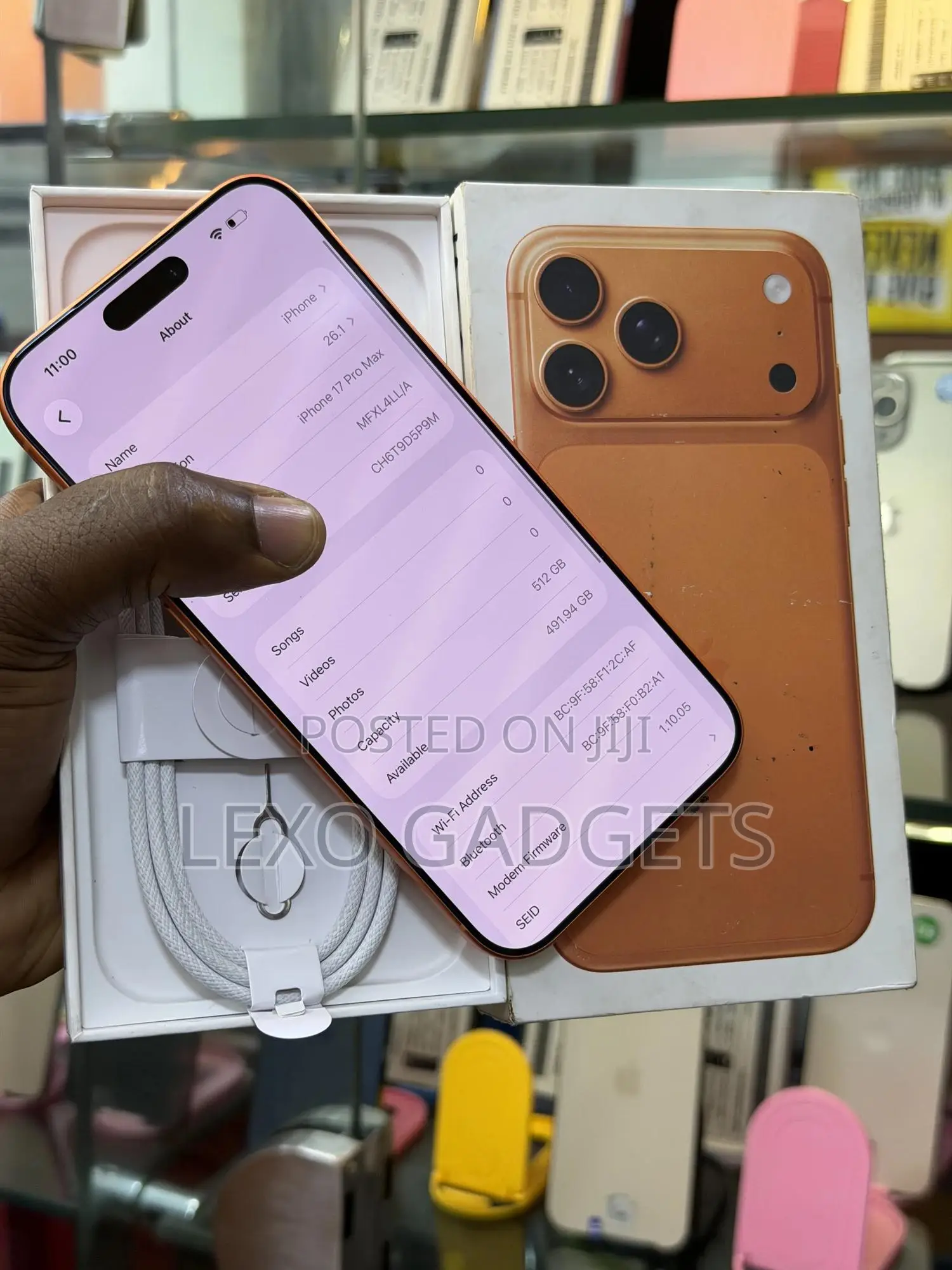 New Apple iPhone 17 Pro Max 512 GB Orange