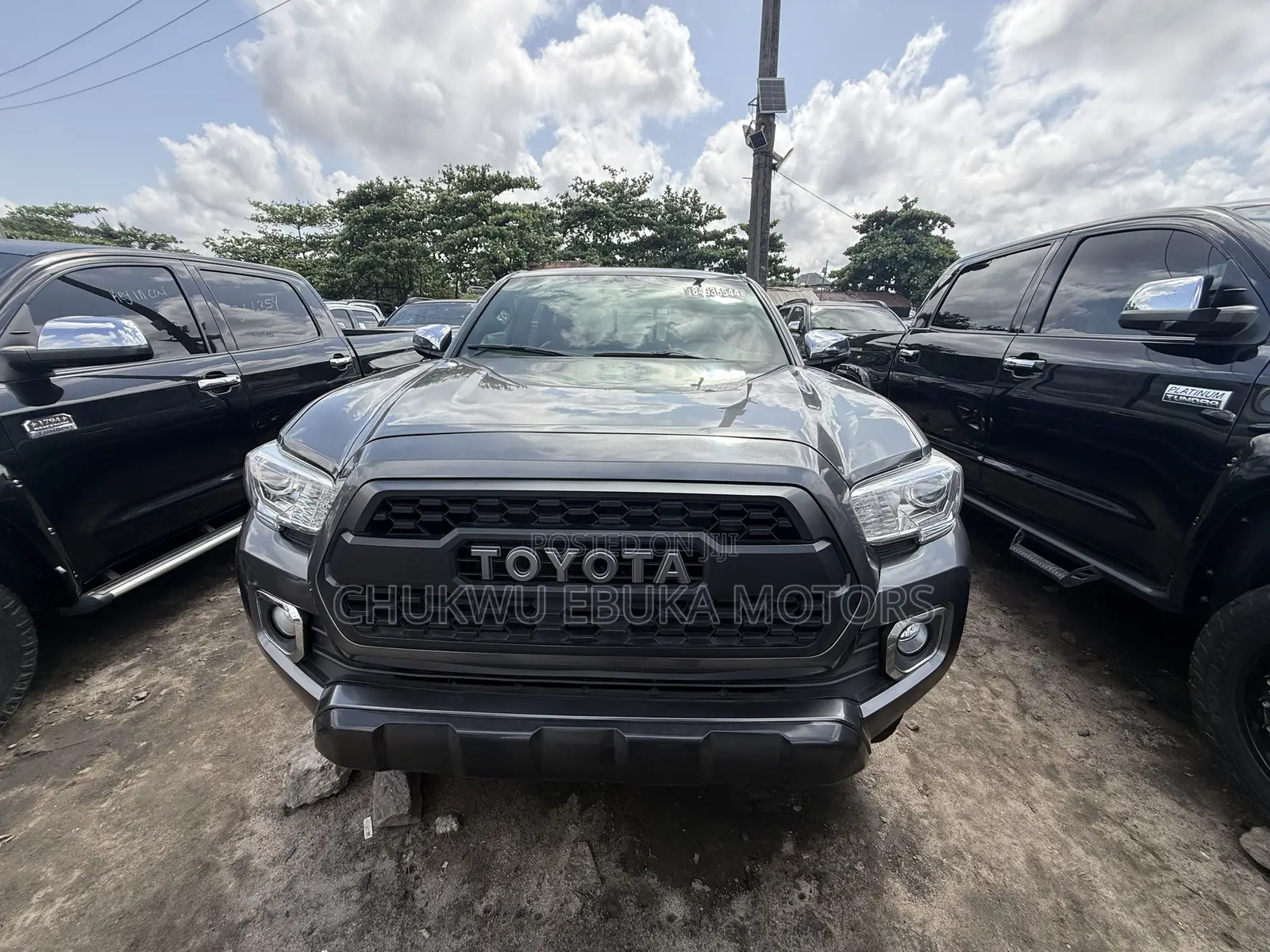Toyota Tacoma Limited 2018 Gray