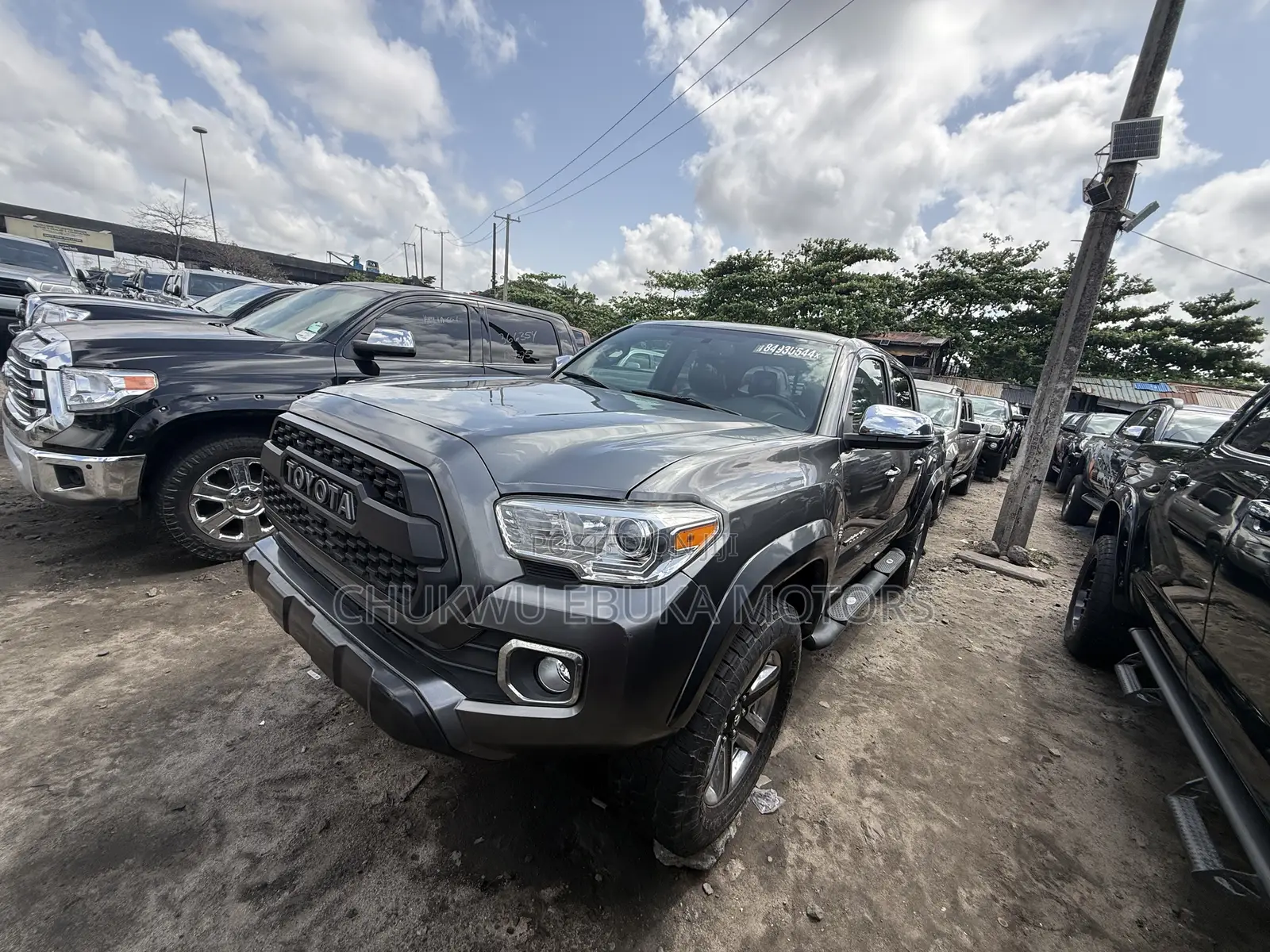 Toyota Tacoma Limited 2018 Gray