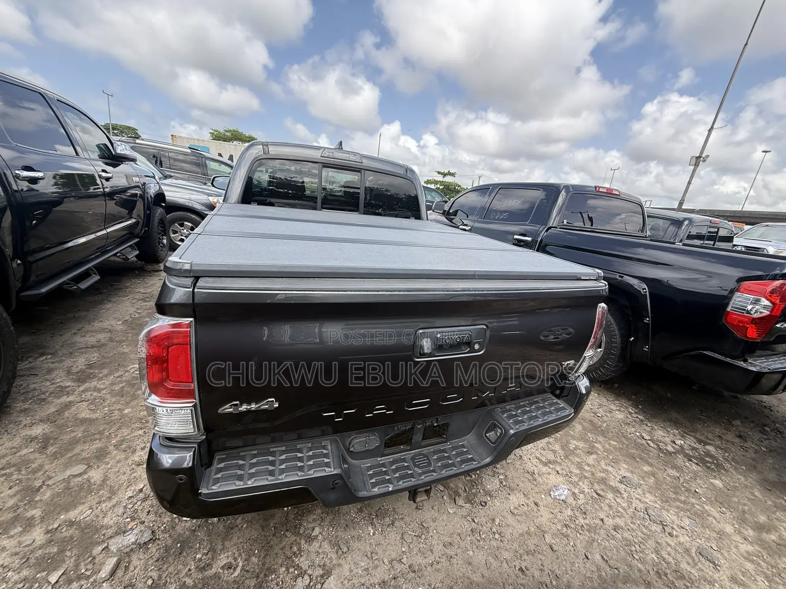 Toyota Tacoma Limited 2018 Gray