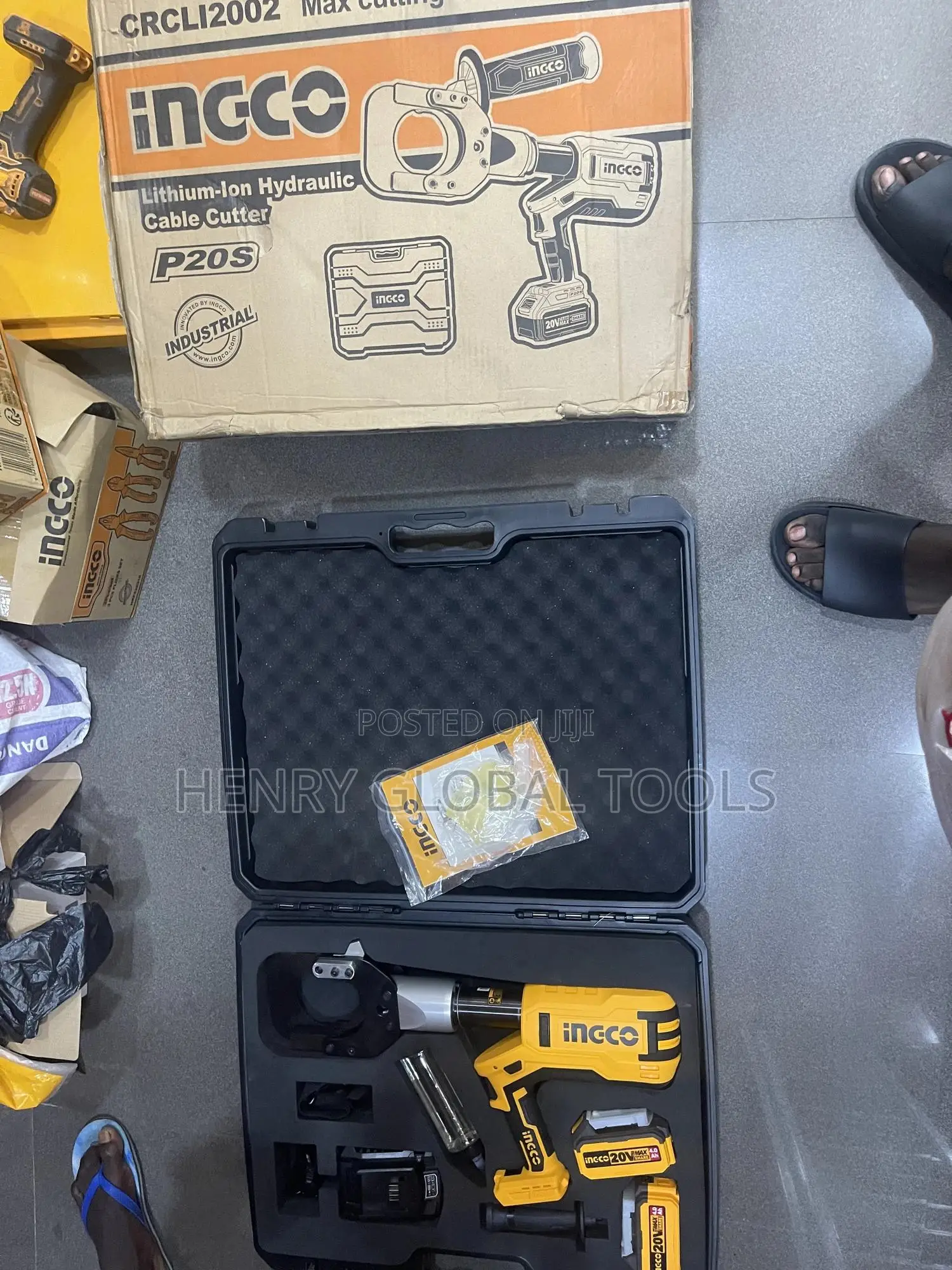 16-500mm Ingco Hydraulic Heavy Duty Cable Cutter