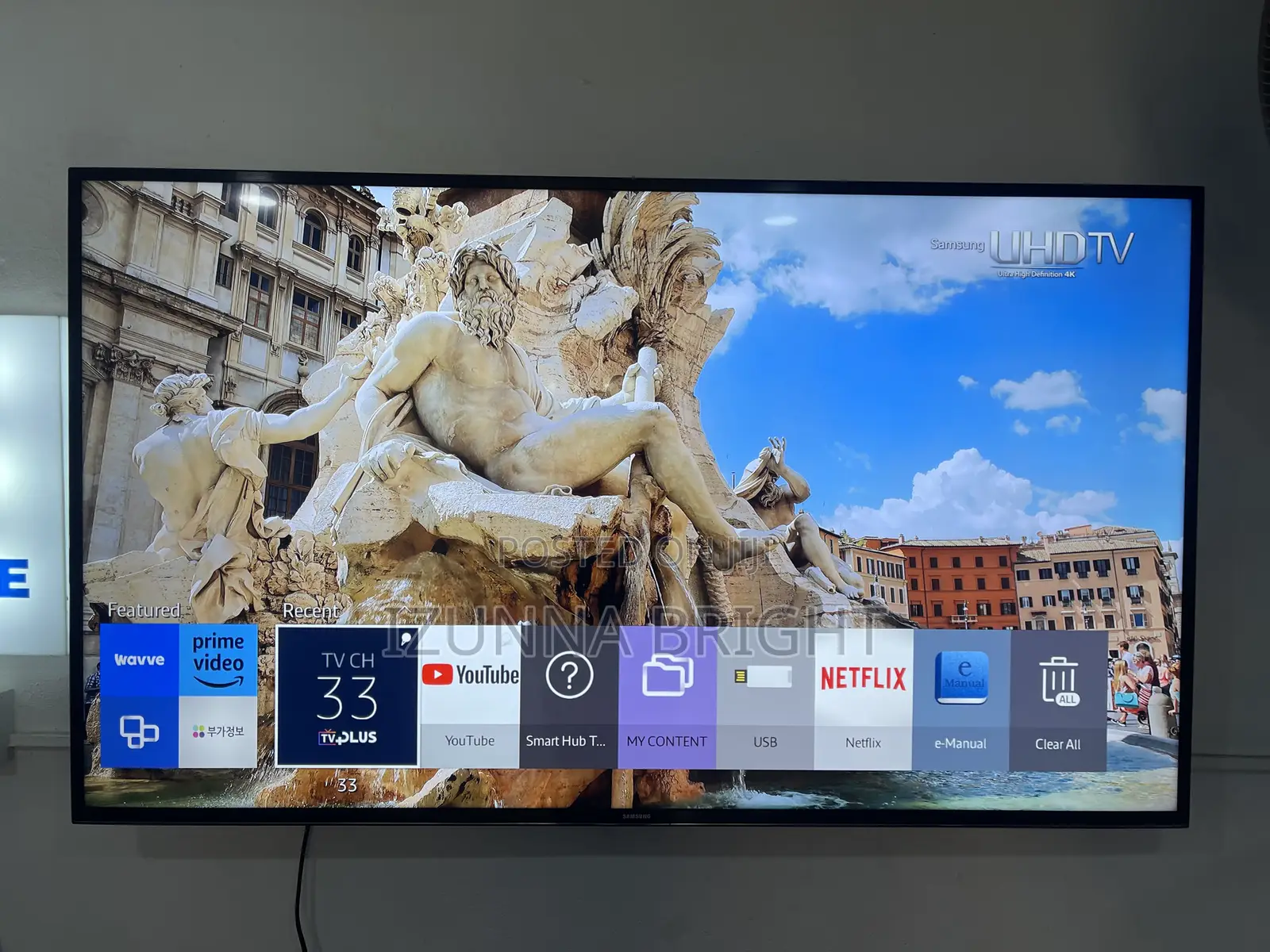 Samsung 55” Smart Uhd Tv – Clean Uk Used