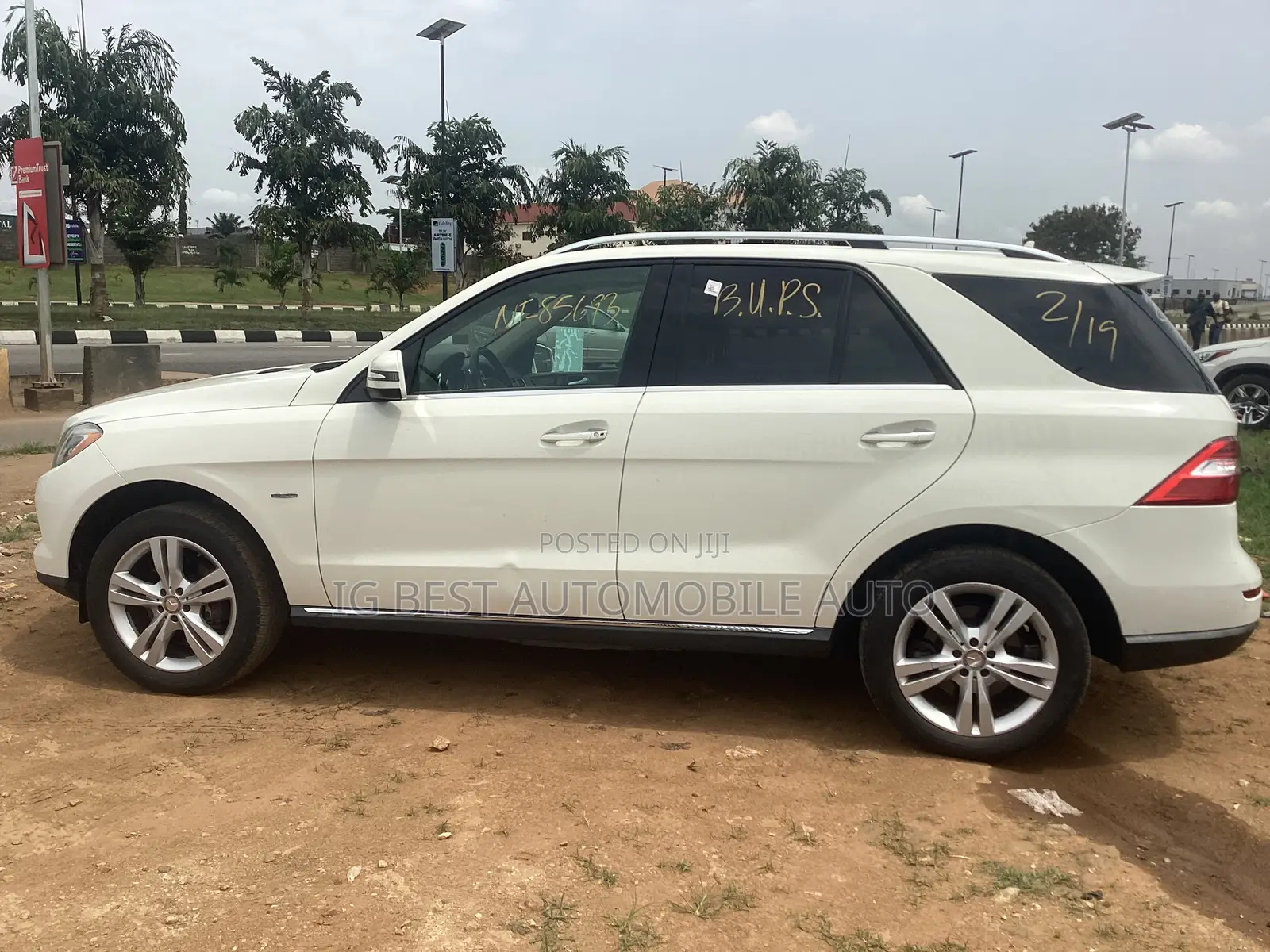 Mercedes-Benz M Class ML 350 4Matic 2012 White