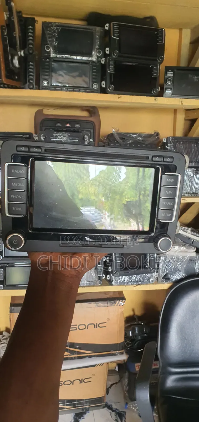 Car Radio for Tiguan . Follow Come , Original Quality