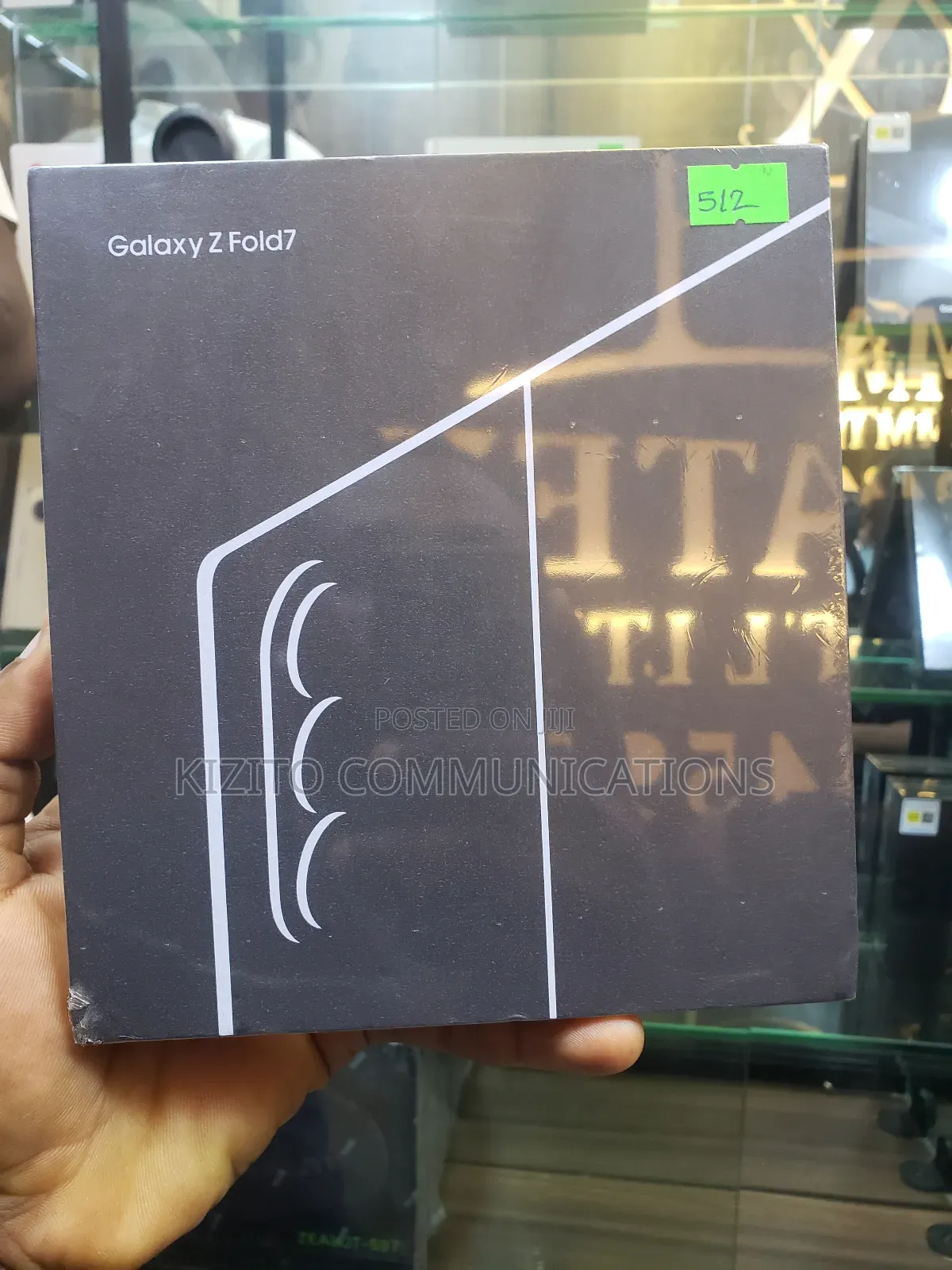 New Samsung Galaxy Z Fold7 512 GB Black