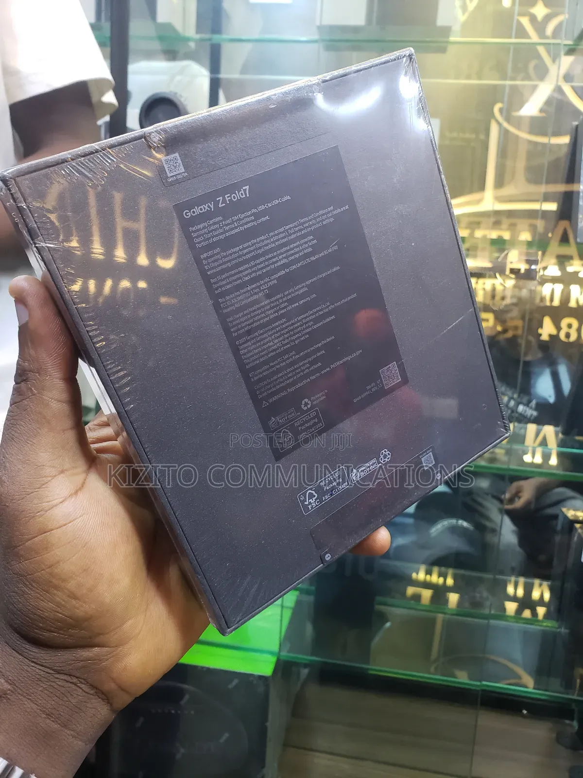 New Samsung Galaxy Z Fold7 512 GB Black