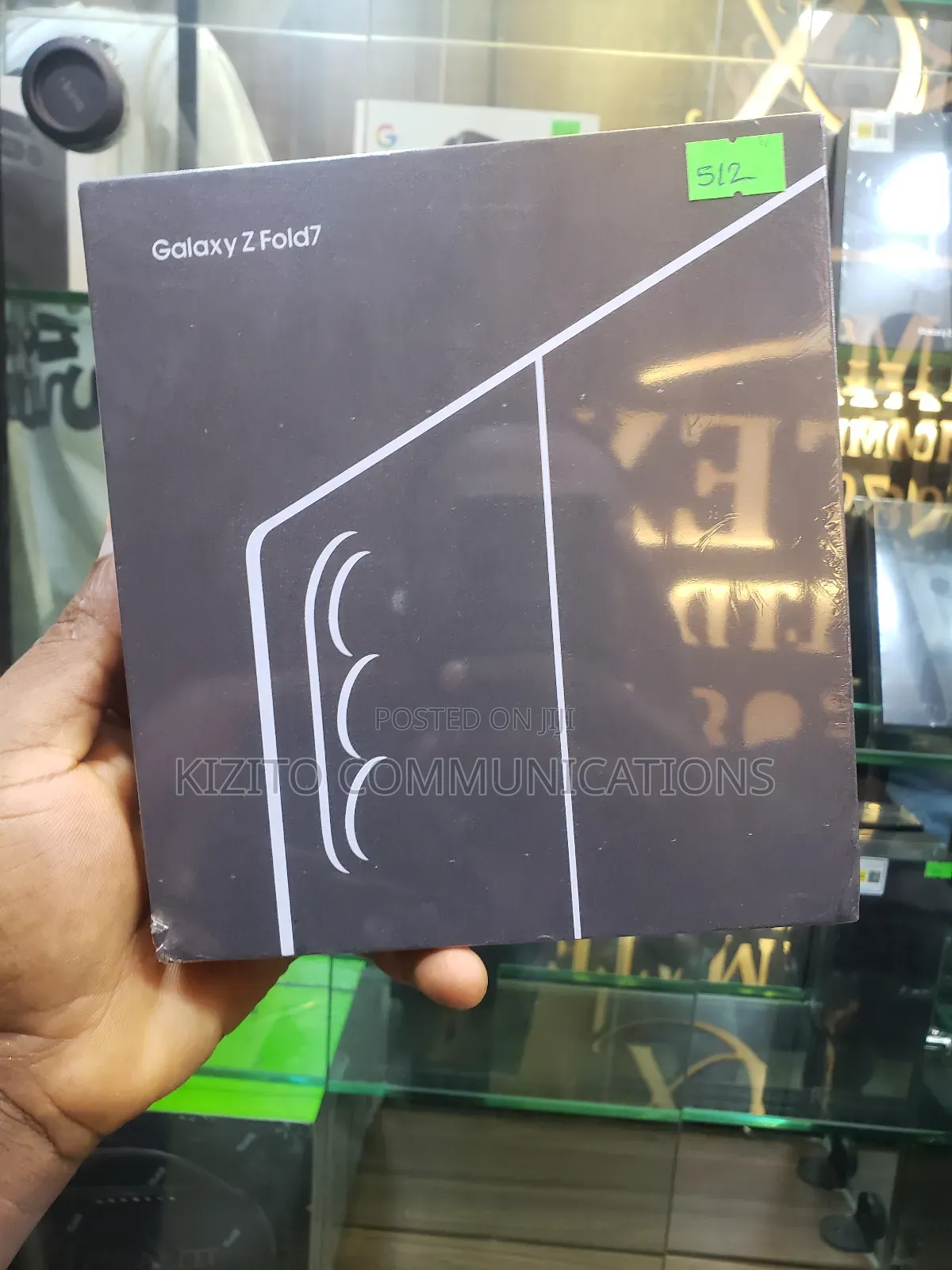 New Samsung Galaxy Z Fold7 512 GB Black