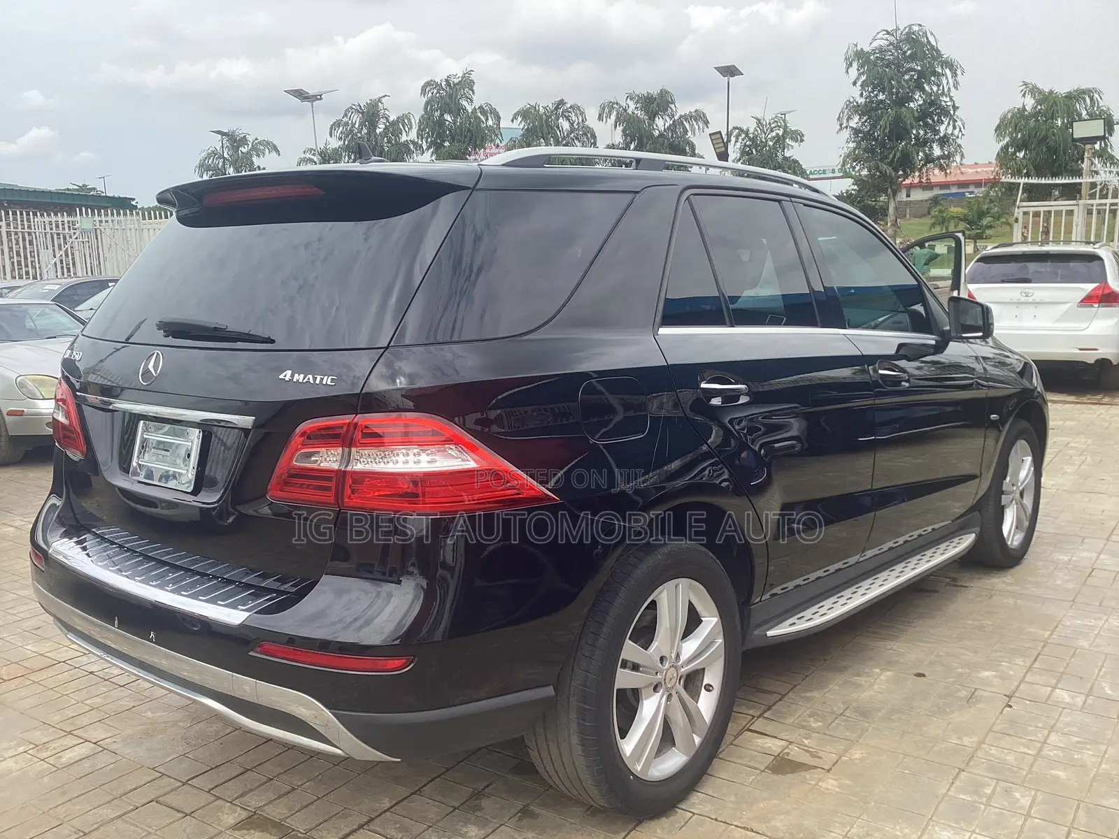 Mercedes-Benz M Class ML 350 4Matic 2012 Black