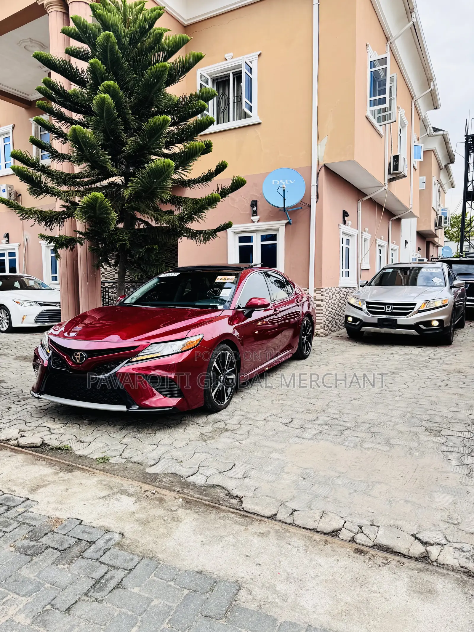 Toyota Camry XSE V6 FWD (3.5L 6cyl 8AM) 2018 Red