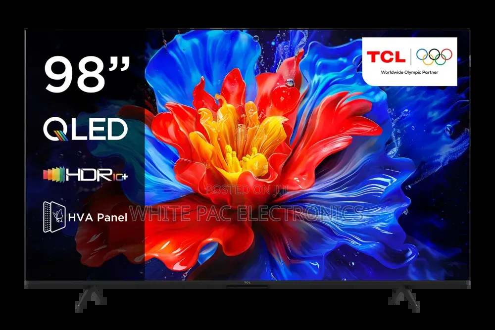 Original TCL 98′′Inch Qled Google Smart Tv(98p8k)Voice Control 2yrs