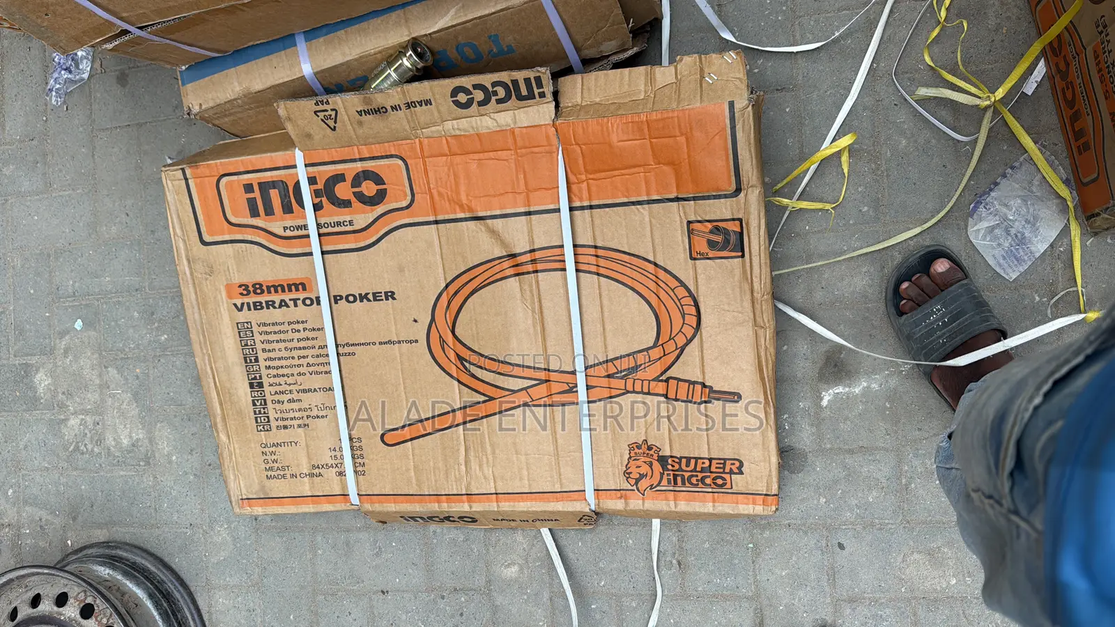 Ingco 38mm Poker Hose Shaft