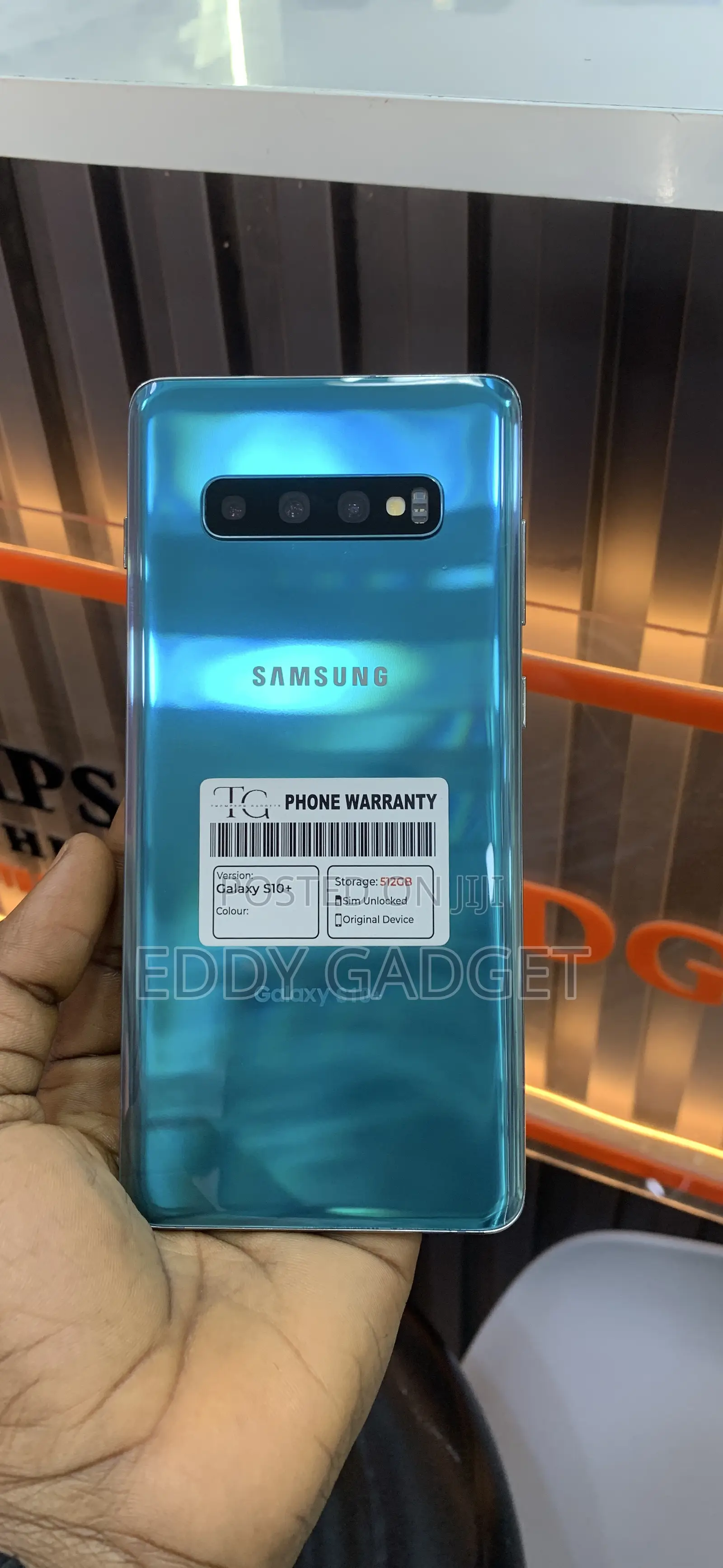 Samsung Galaxy S10 Plus 512 GB Green