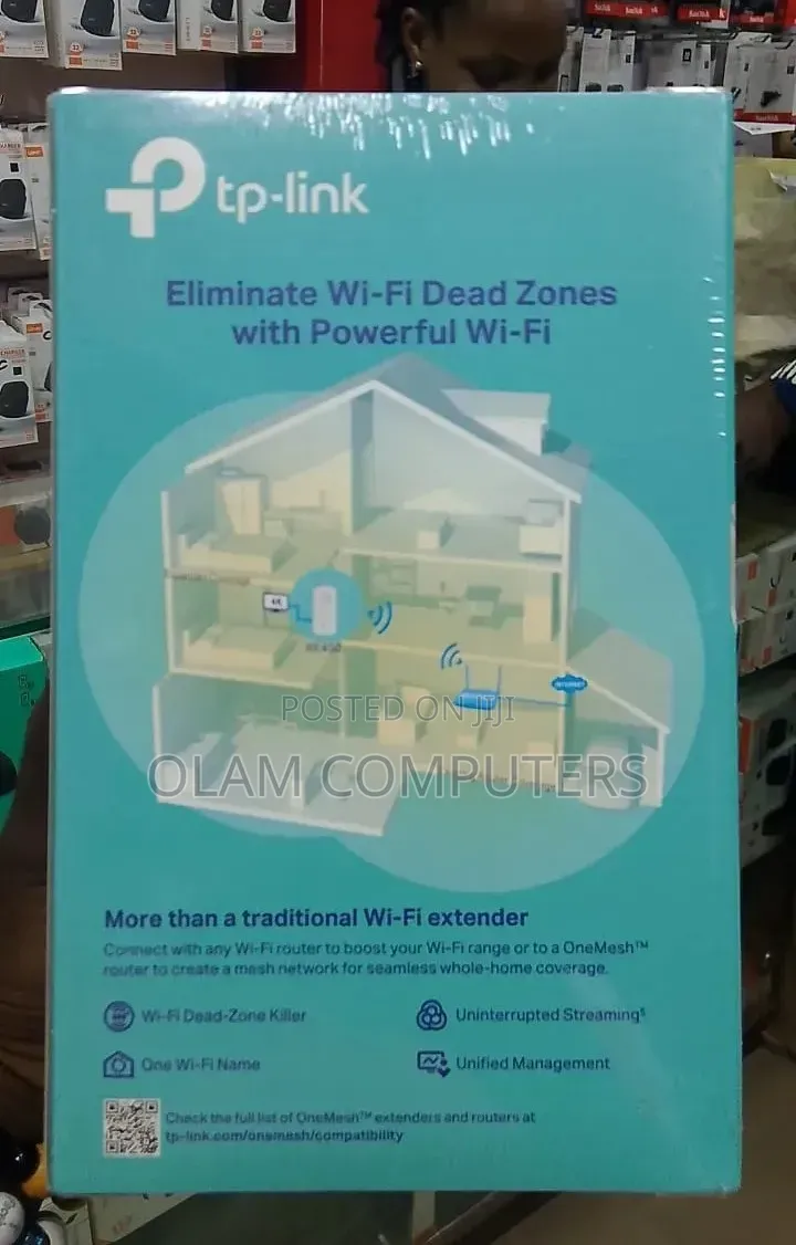 Tp-Link Mesh Wi-Fi Extender Ac1750 Dual Band
