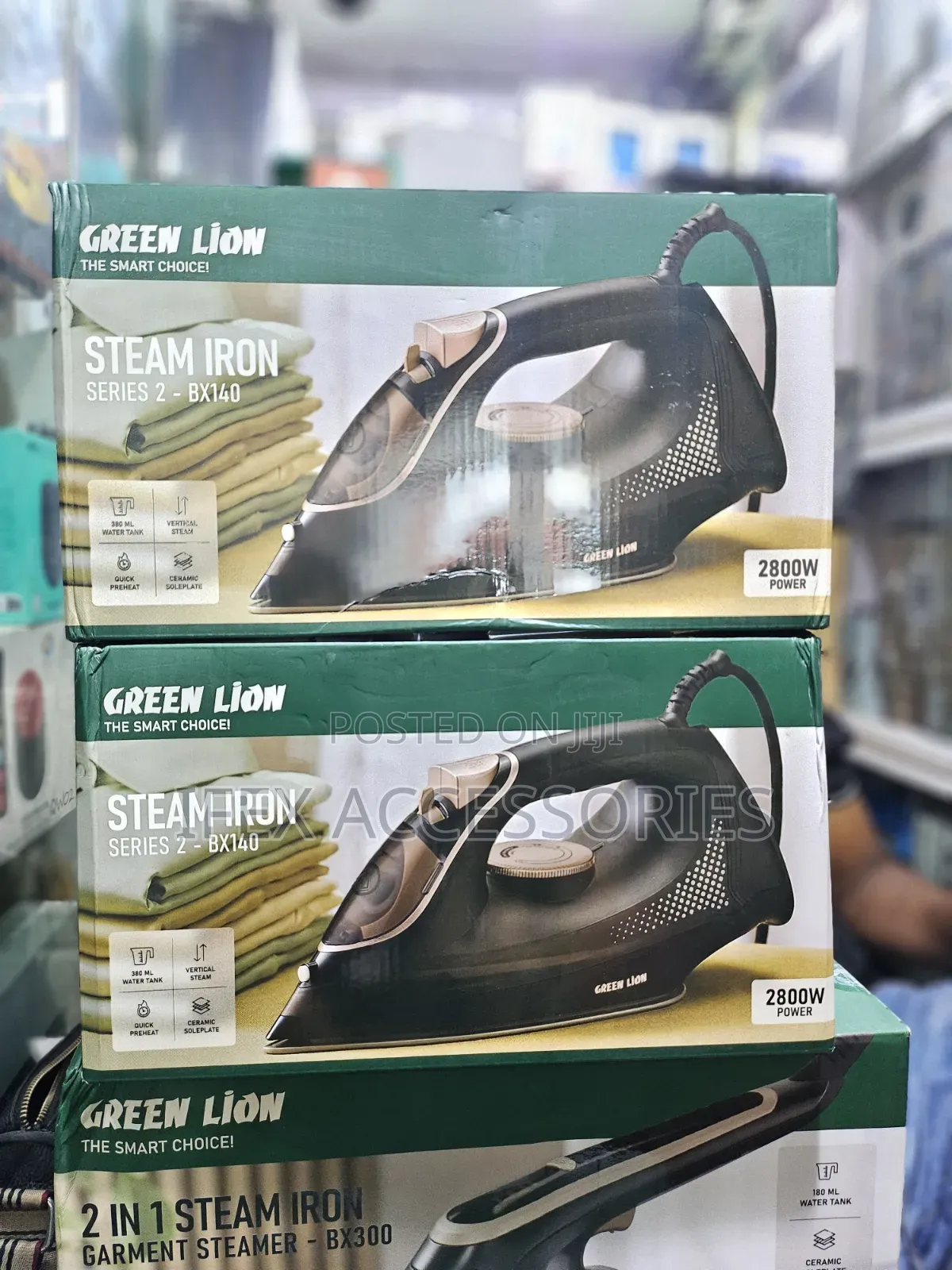 Green Lion Steam Iron Series 2