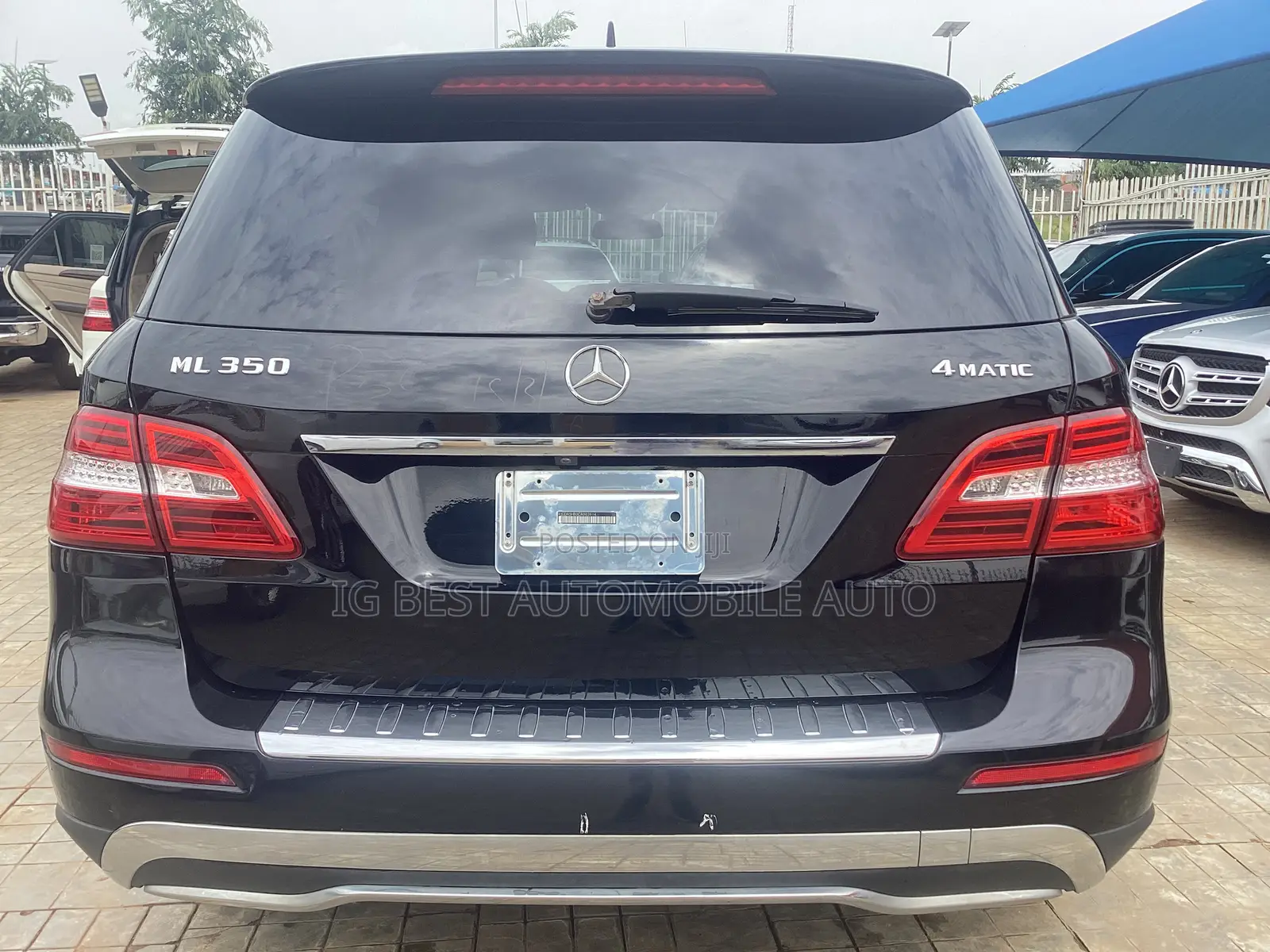 Mercedes-Benz M Class ML 350 4Matic 2012 Black